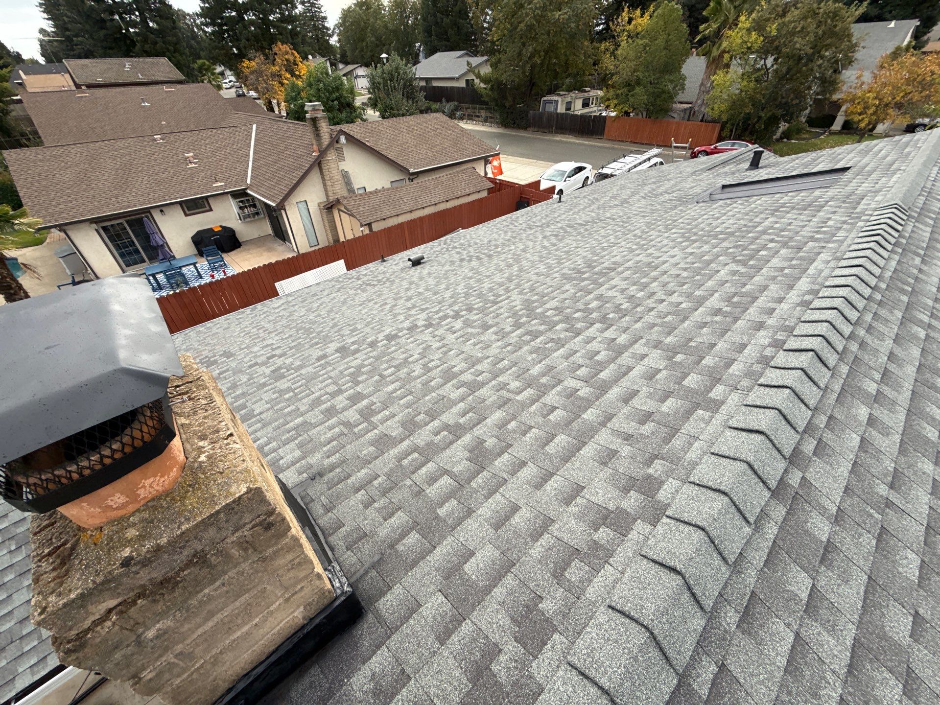 Residential Reroof using GAF HDZ RS by Nextop Roofing