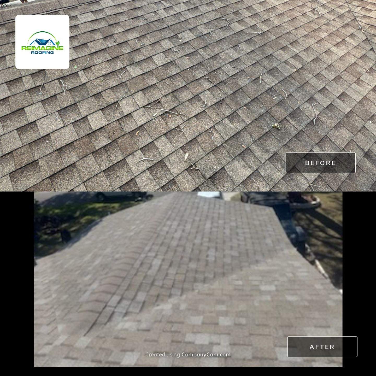 Weathered Wood Shingles by Reimagine Roofing