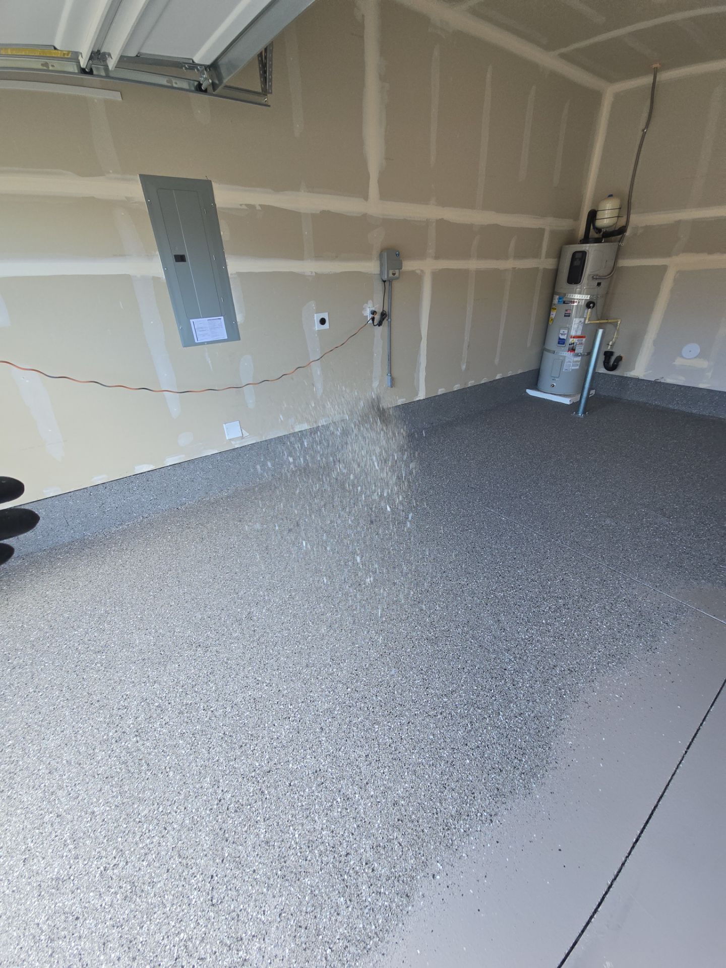 Spokane Residential Garage Floor Coating and Surface Transformation by Croc Coatings, LLC