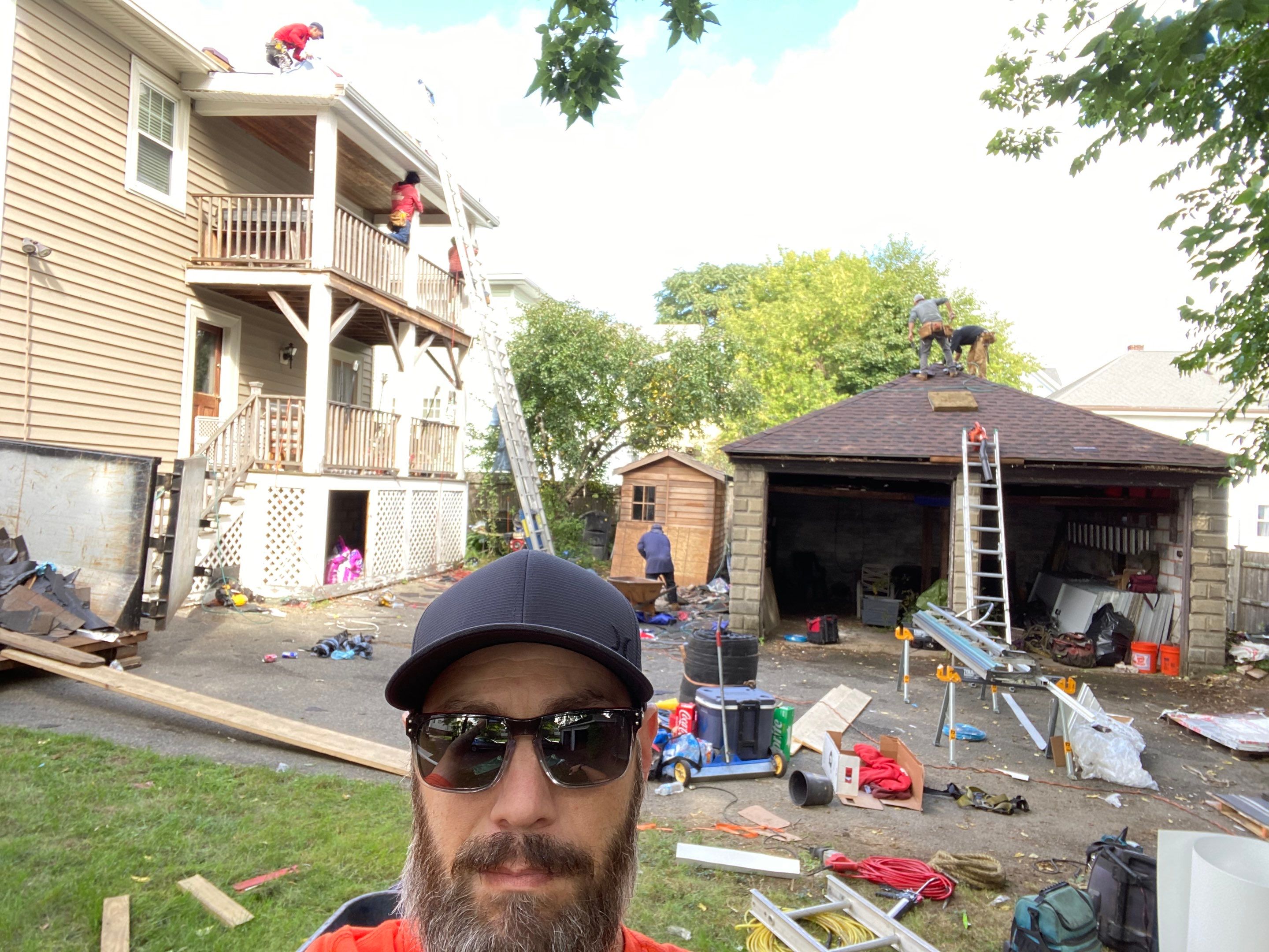 Residential Roofing Installation using GAF Timberline HDZ by Sensible Home Solutions