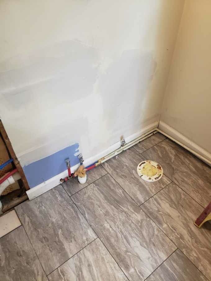 Bathroom Remodel using BCI Acrylic Shower System by Secure Construction Company Inc