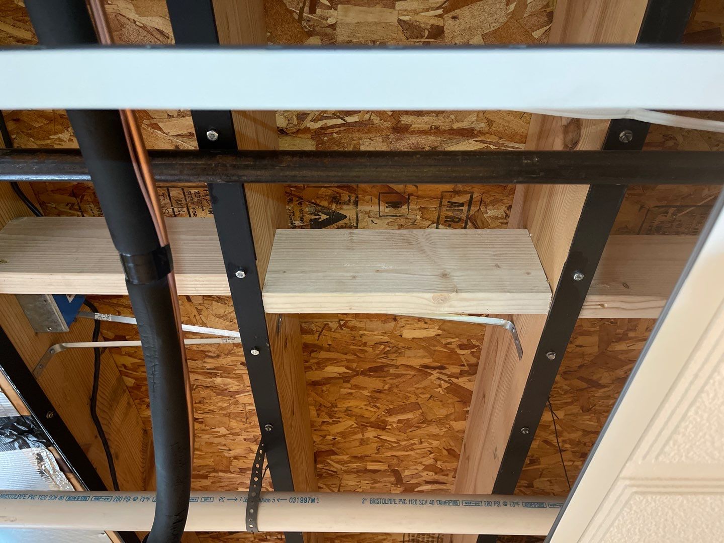 Structual Wood Reinforcement  using Structural Wood and Steel Reinforcements by Toledo Basement Repair 