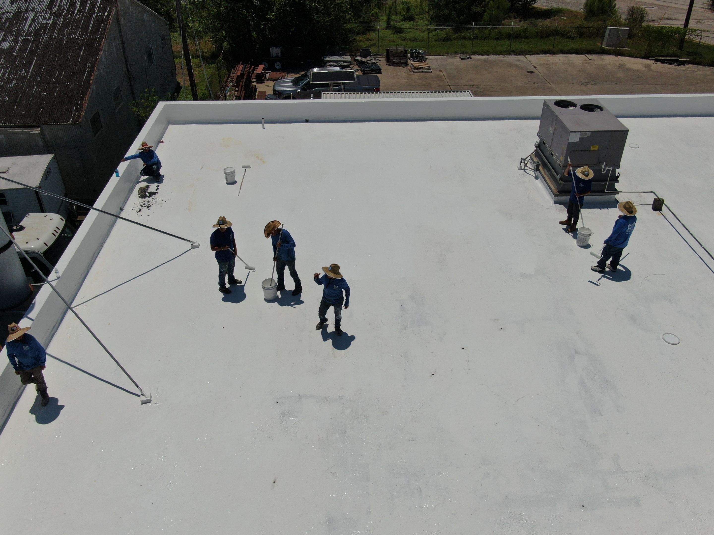 Dirty leaking Gravel Roof by Bayfront Roofing and Construction