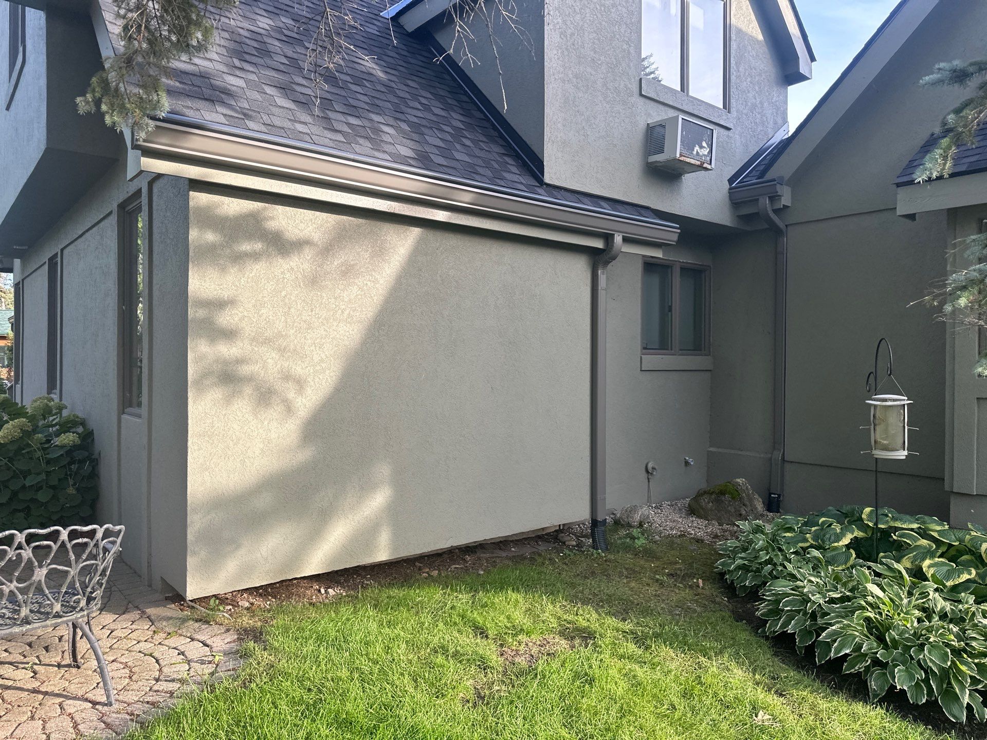 Custom Gutter and Drainage System Installation for Brutus Residence by Rainbow Seamless Systems