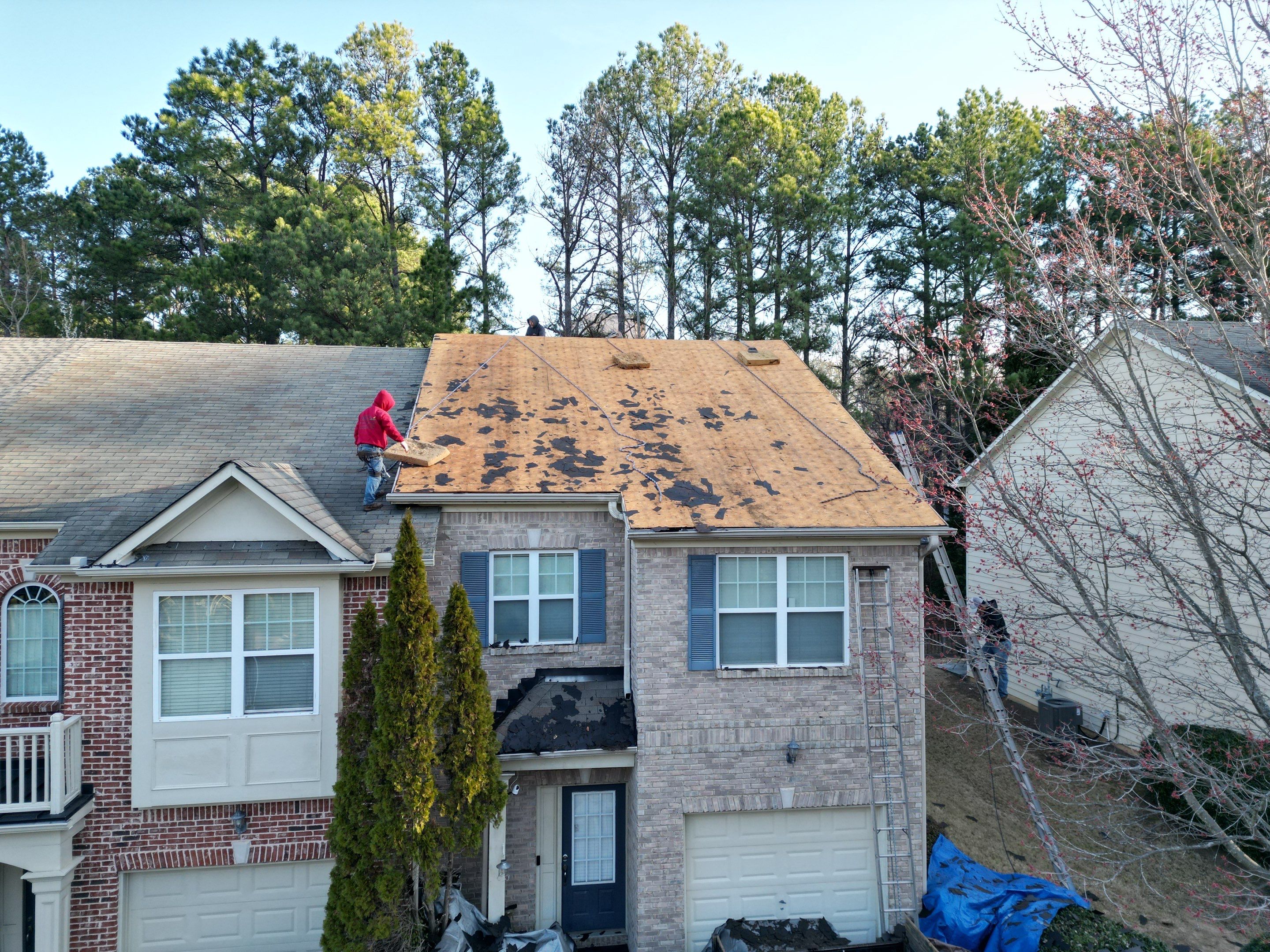 Roof replacement by Deerfield Roofing LLC