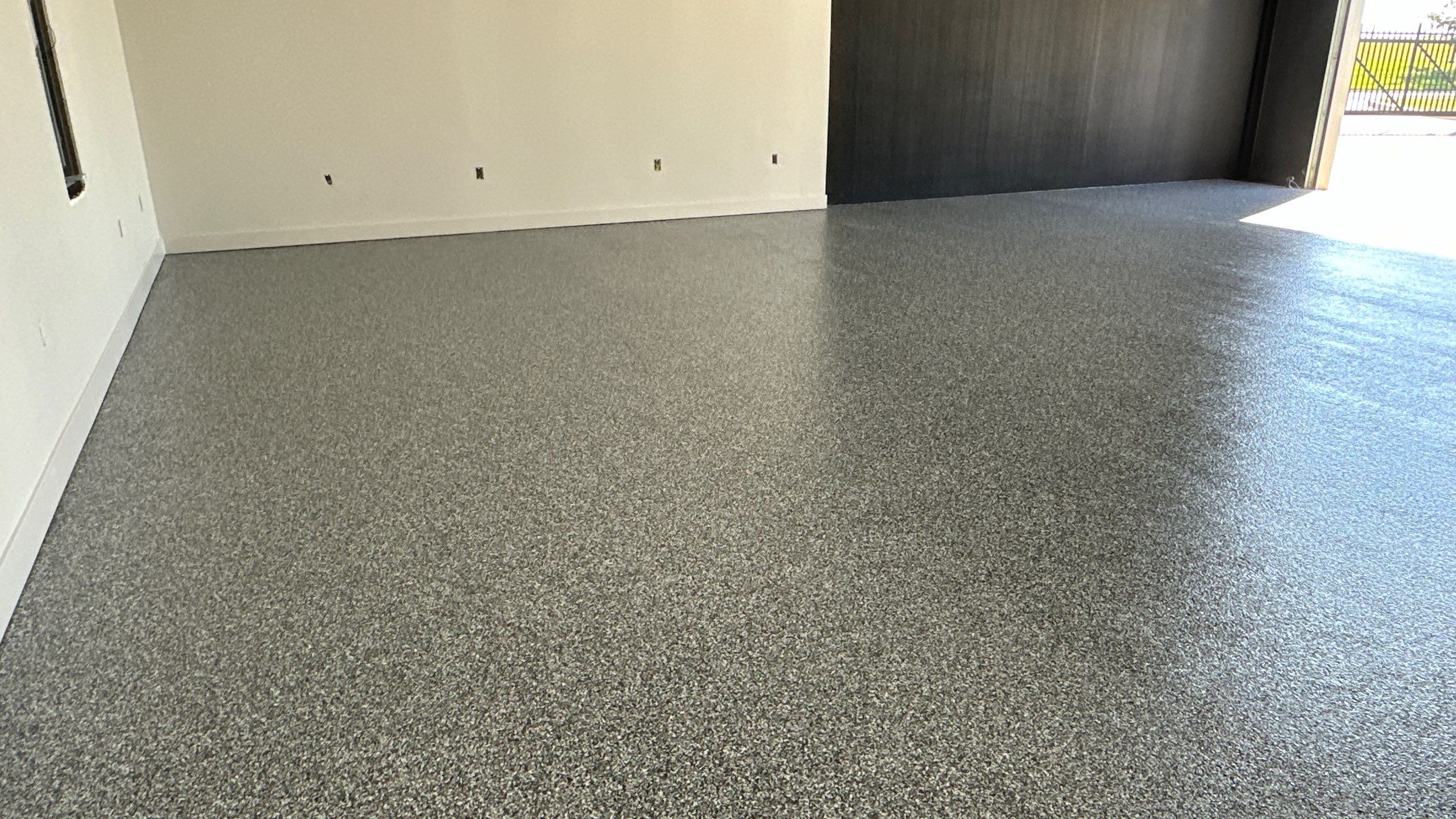 Steve V. transformed his garage with a new floor by Banner Garage