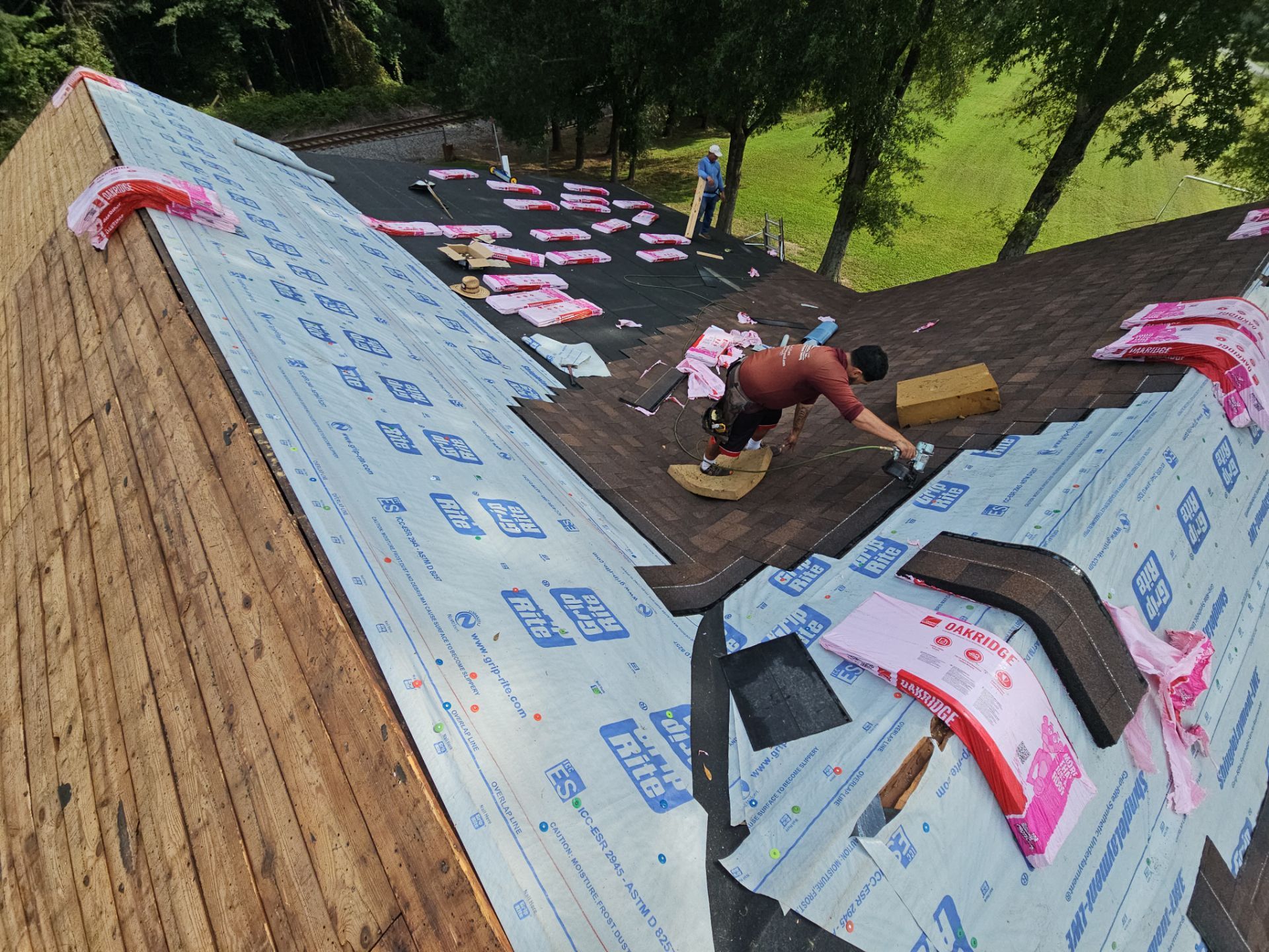 Church roof by BROCK BUILDERS