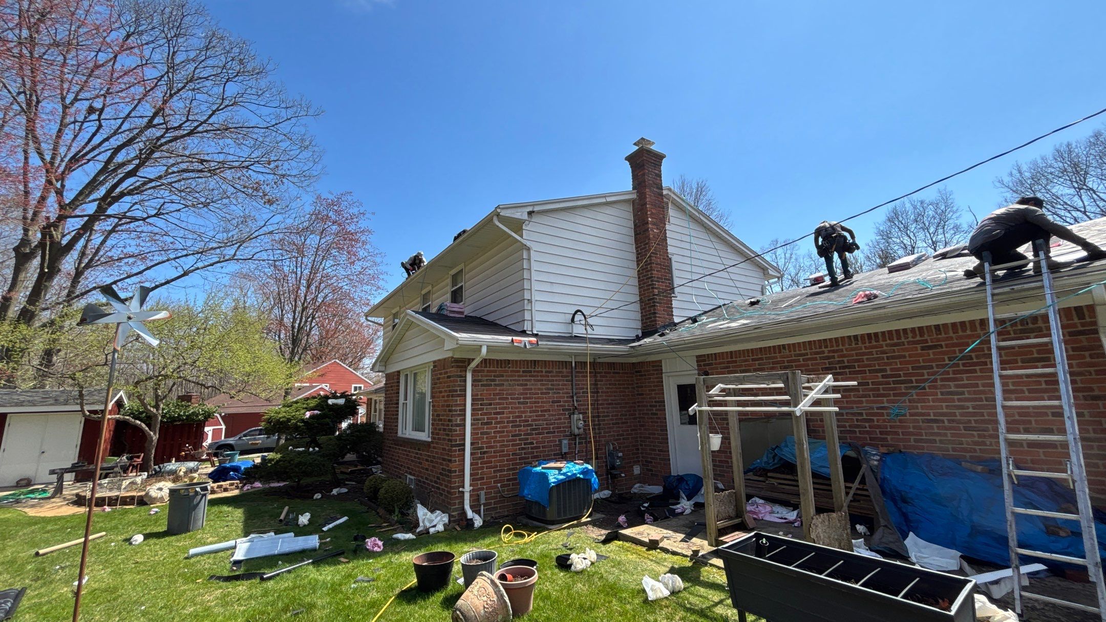 Roof Replacement using Owens Corning Onyx Black by 180 Contractors