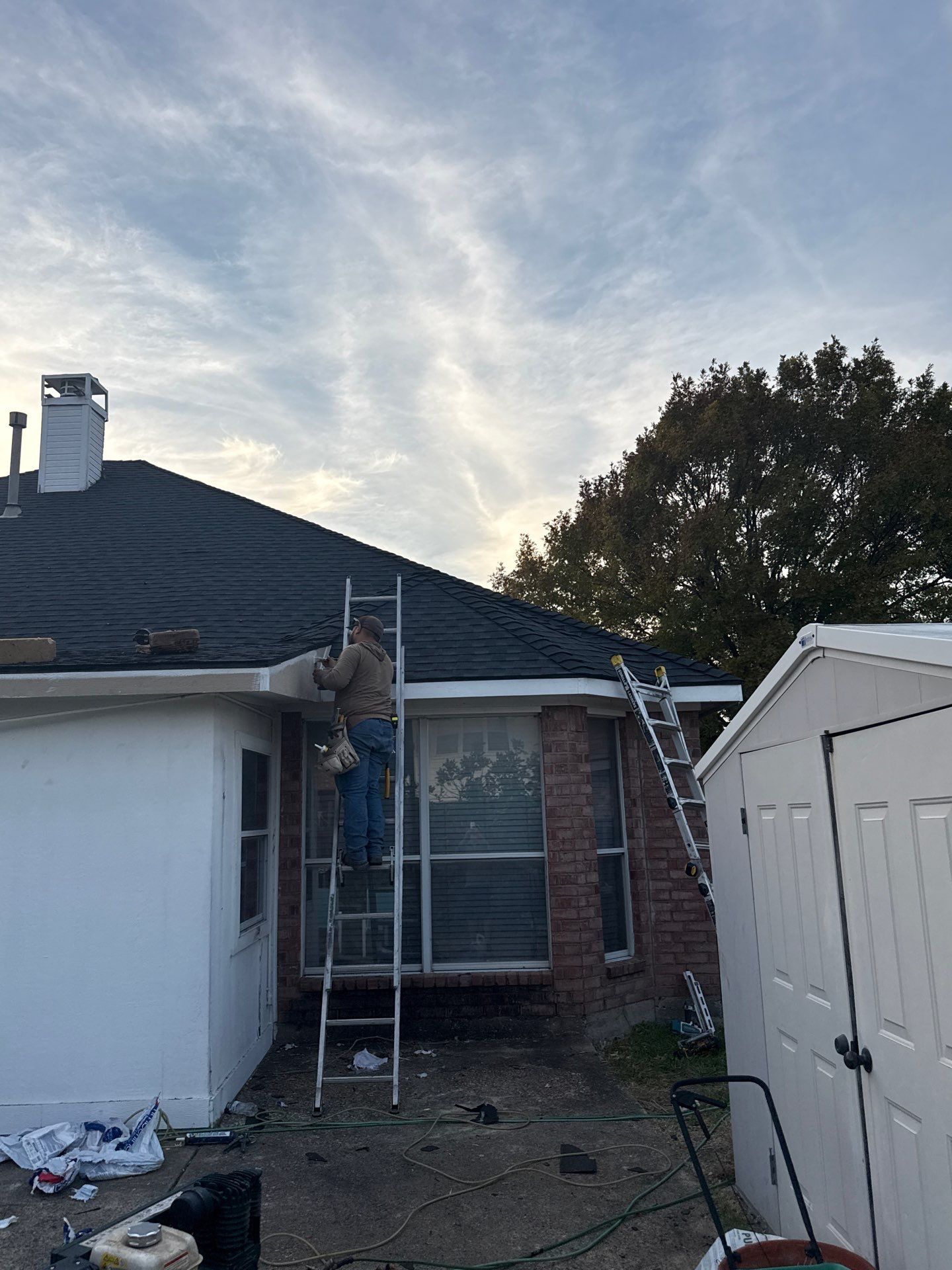 Project in Allen  by Zeus Exteriors