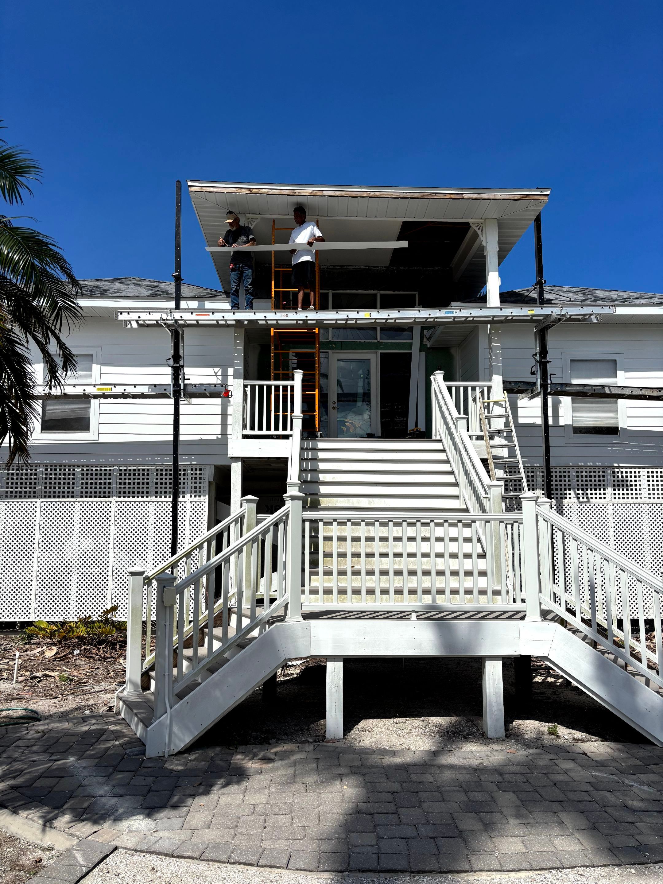Complete Gutter, Soffit & Fascia Project in Placida FL by Gutter Professors