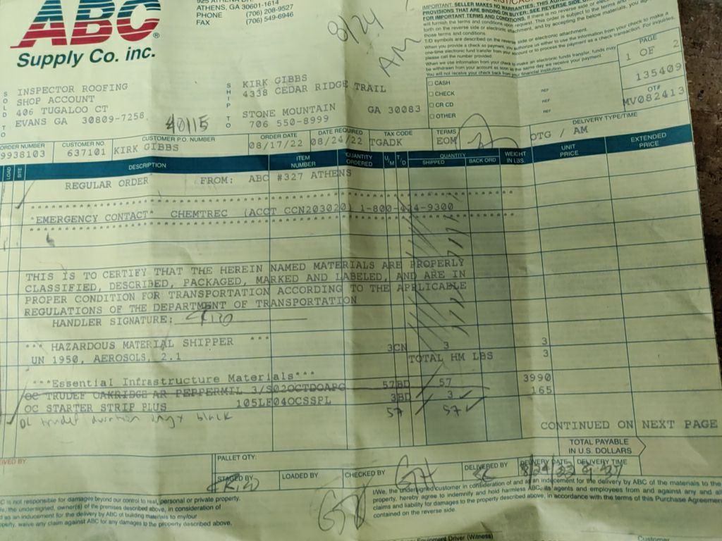 Residential Roofing Installation using Owens Corning by Inspector Roofing and Restoration