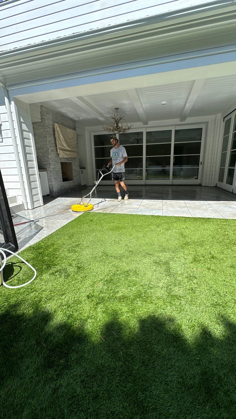 House wash in Newport Beach, Ca by Property Cleaning Experts, LLC