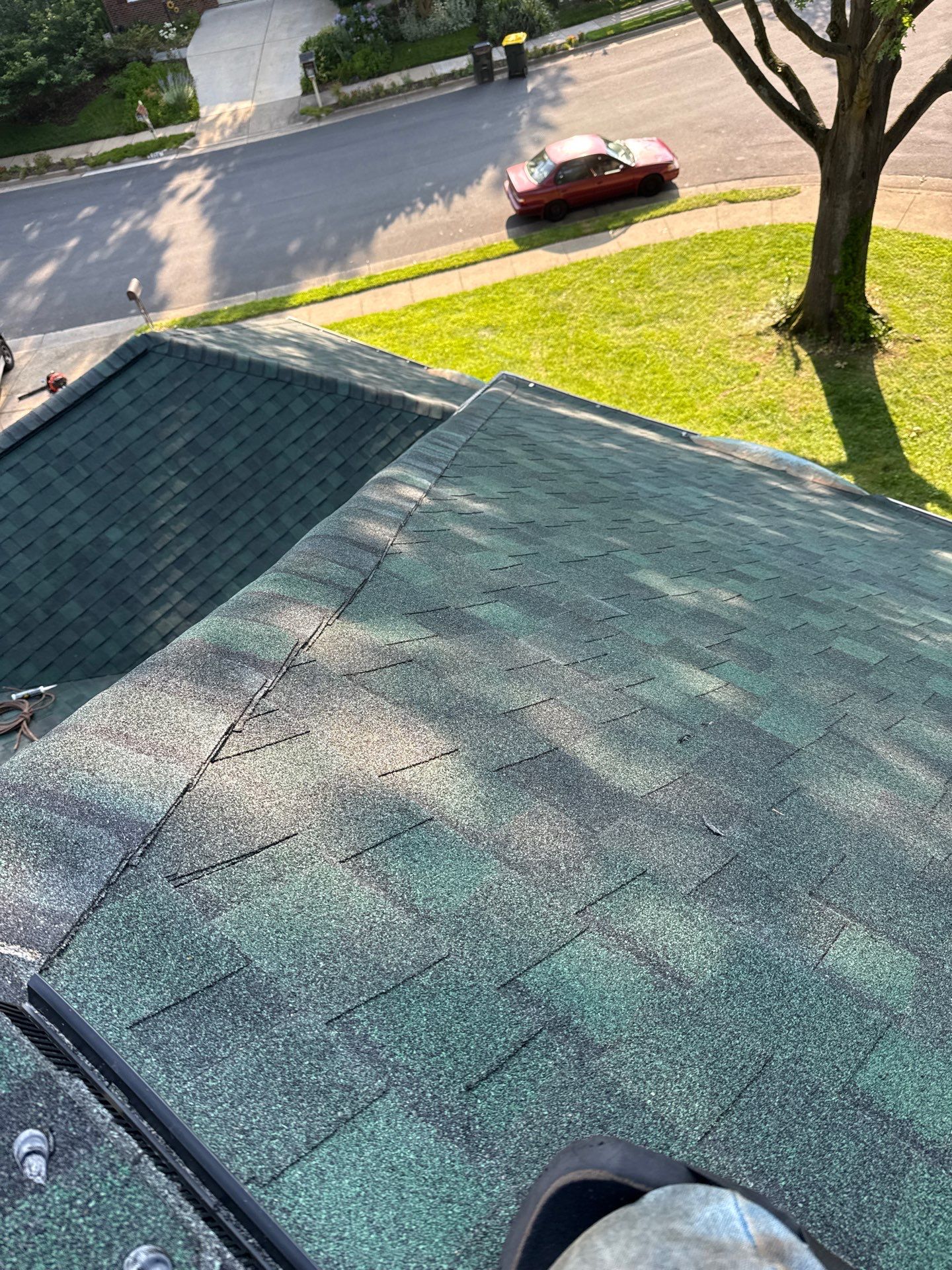 Springfield: Roof Replacement with CertainTeed Landmark Pro in Max Def Evergreen by RM Banning, Inc.