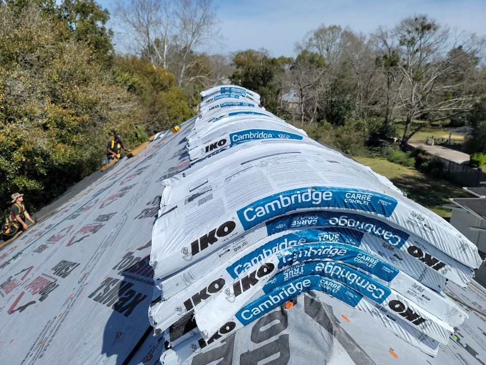 Residential Roofing Installation using Roof Replacement by American Roofing & Construction LLC