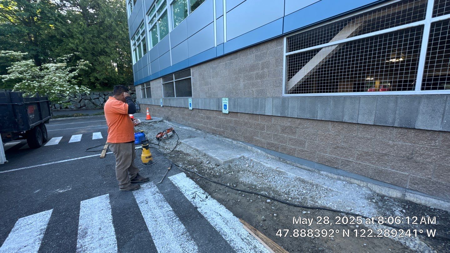 Concrete Ramp and Curb Replacement | Mukilteo by Jireh Asphalt & Concrete Inc 