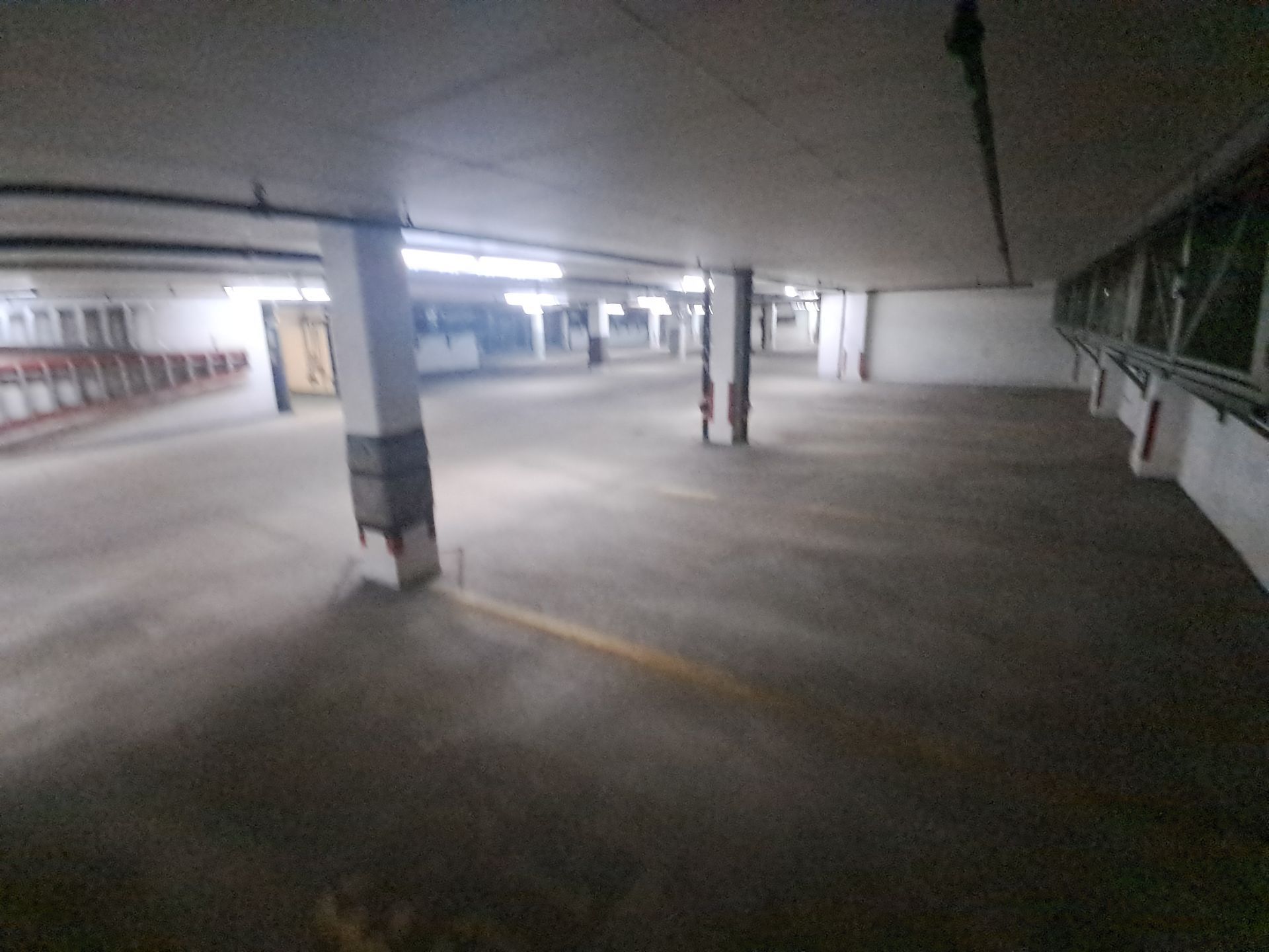 Parking Garage Sweeping & Concrete Deep Cleaning by Northern Power Washing LLC.