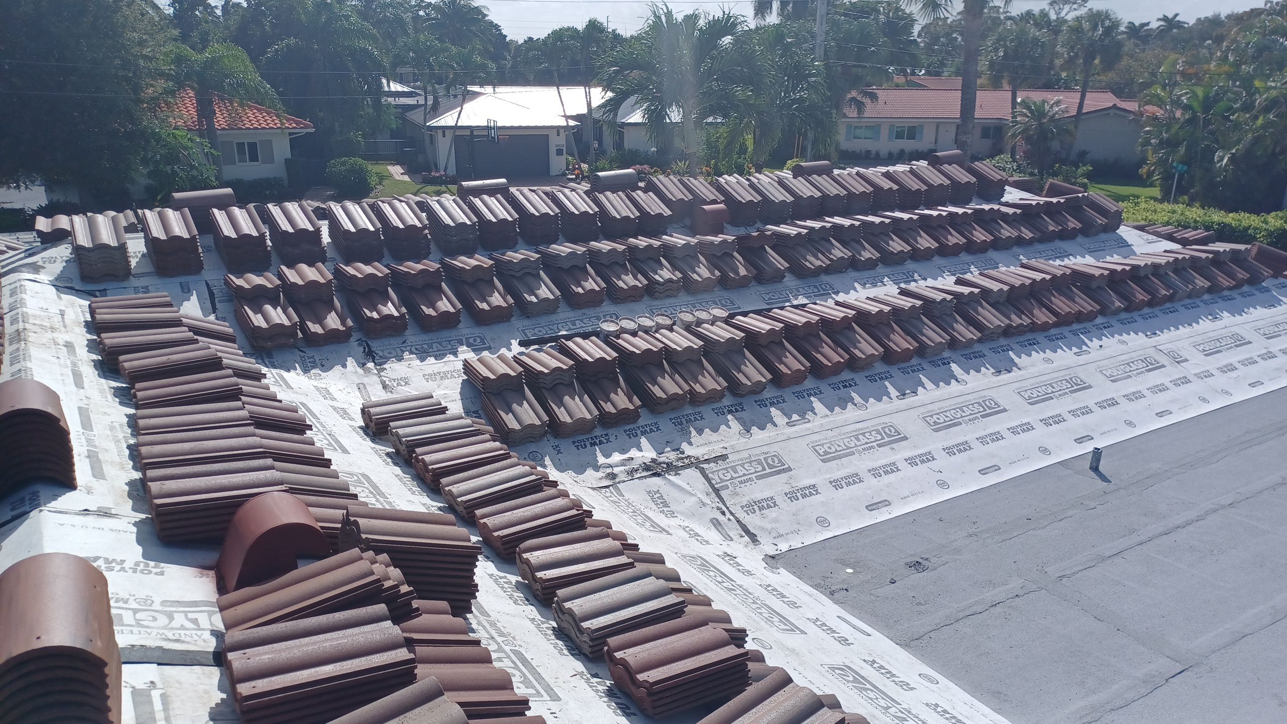 Residential Roofing Installation using WestLake Roofing Tile by BLUES BROTHERS ROOFING