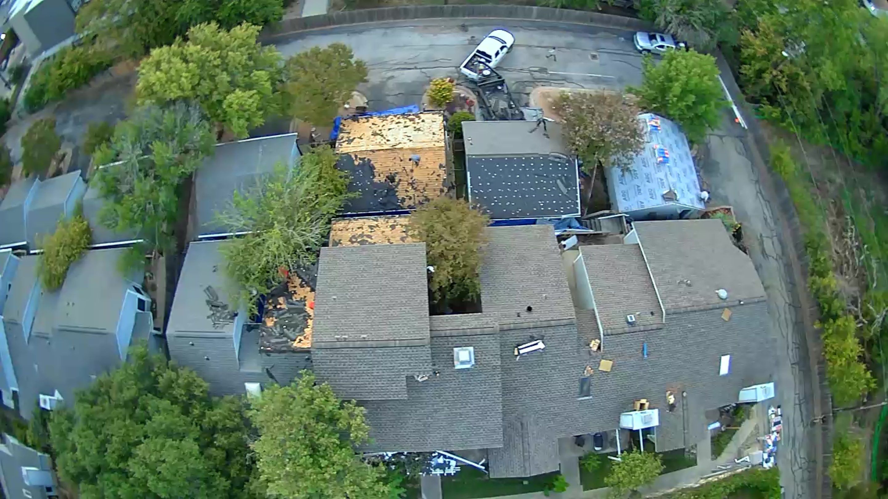 Commercial Roof Replacement using GAF shingles by Elite Roofing LLC