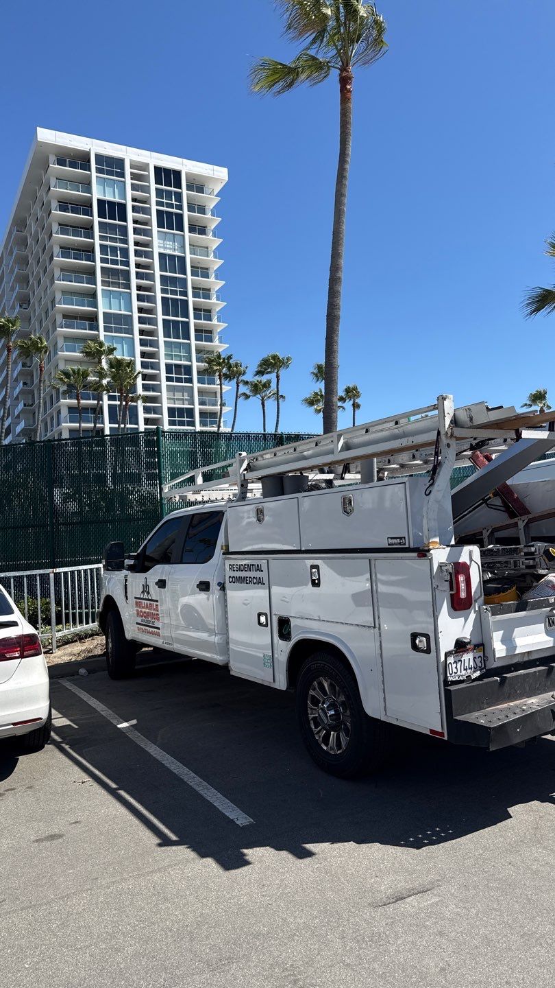Coronado Tower Roof Rejuvenation and Waterproofing Using Ecodur Coating by Reliable Roofing San Diego Inc.