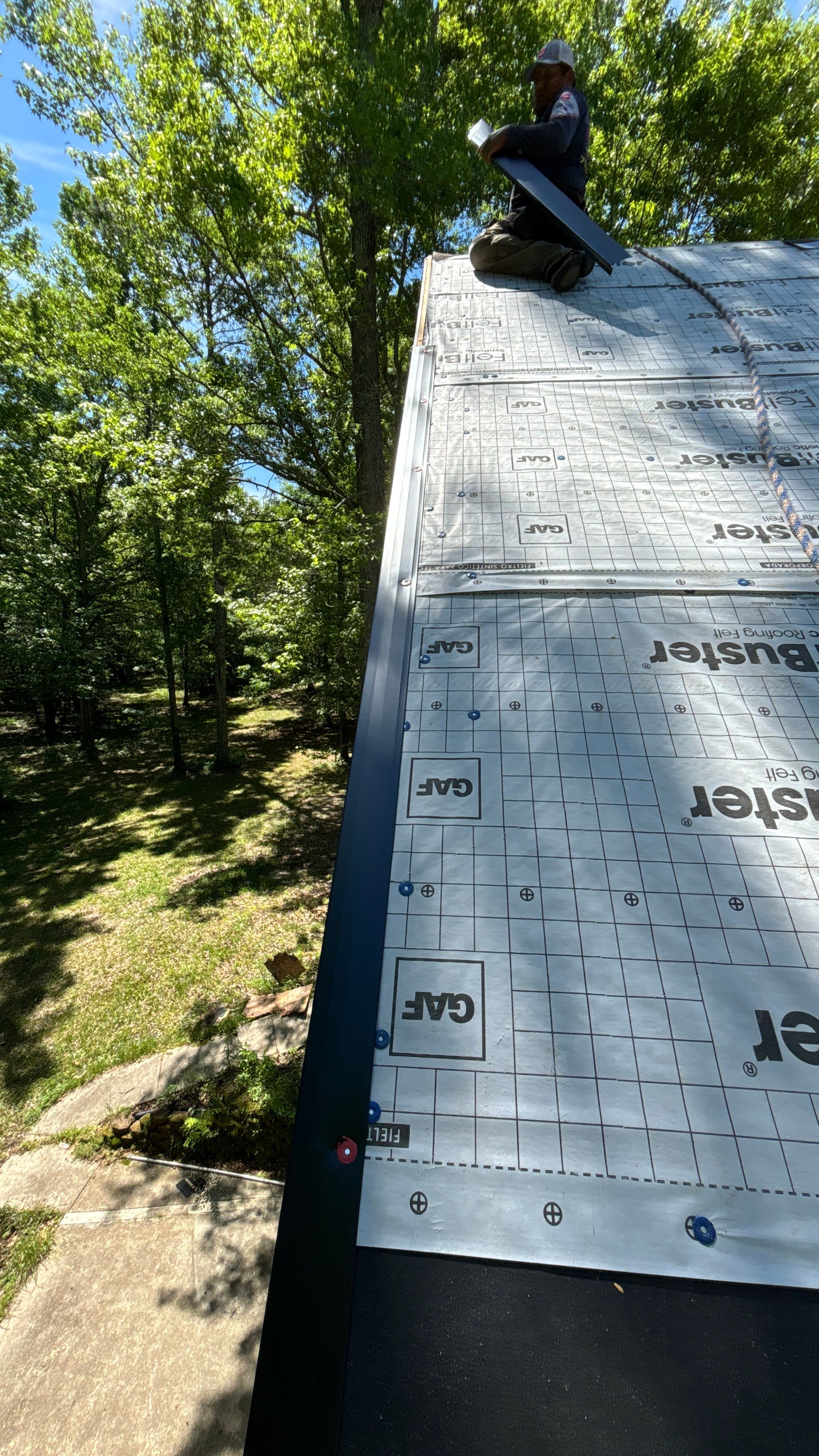 Roof Replacement and cover porch by Deerfield Roofing LLC