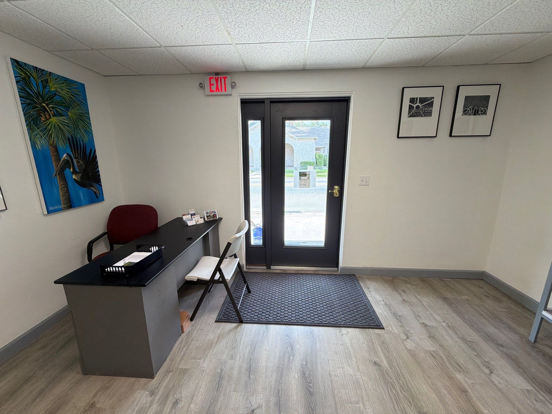 Commercial Entry Door Upgrade with ProVia Sidelight in Newberry by Windows & Doors Store