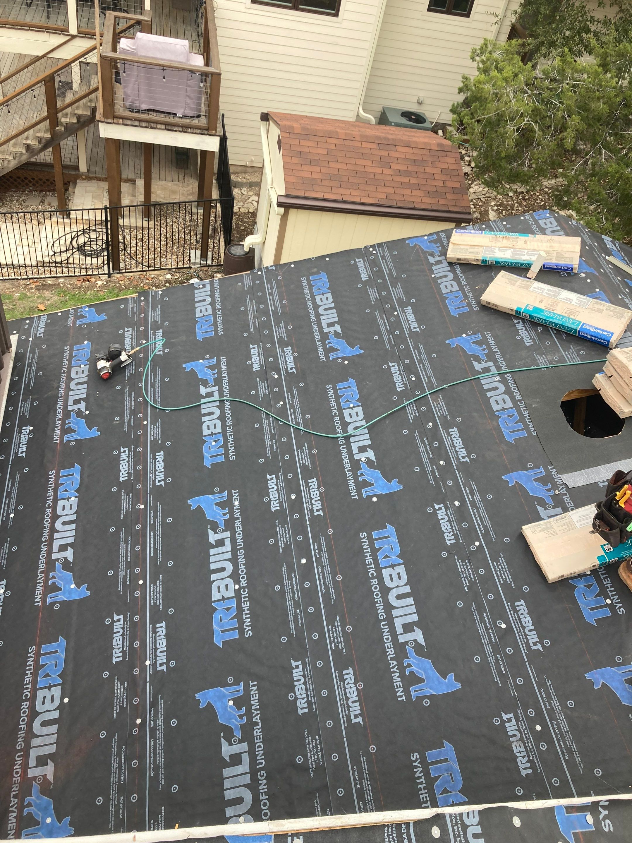 Project in Lago Vista by Rhino Roofing and General Contracting, LLC