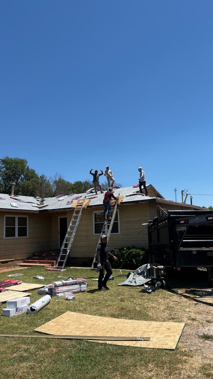 Residential Roofing Installation using GAF Natural Shadow  by A & H Roofing and Contracting