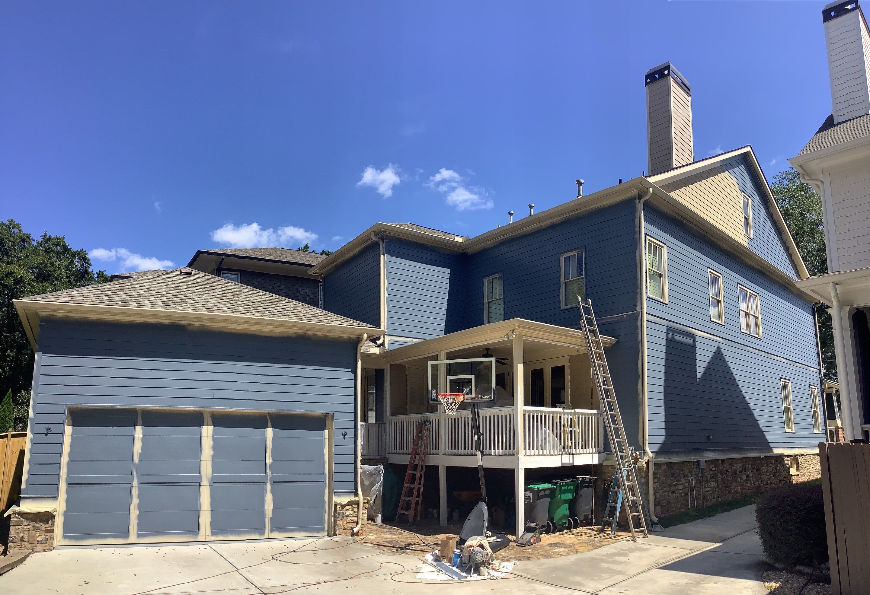 Full Exterior Residential Painting Transformation in Smyrna by Swift Home Renovations