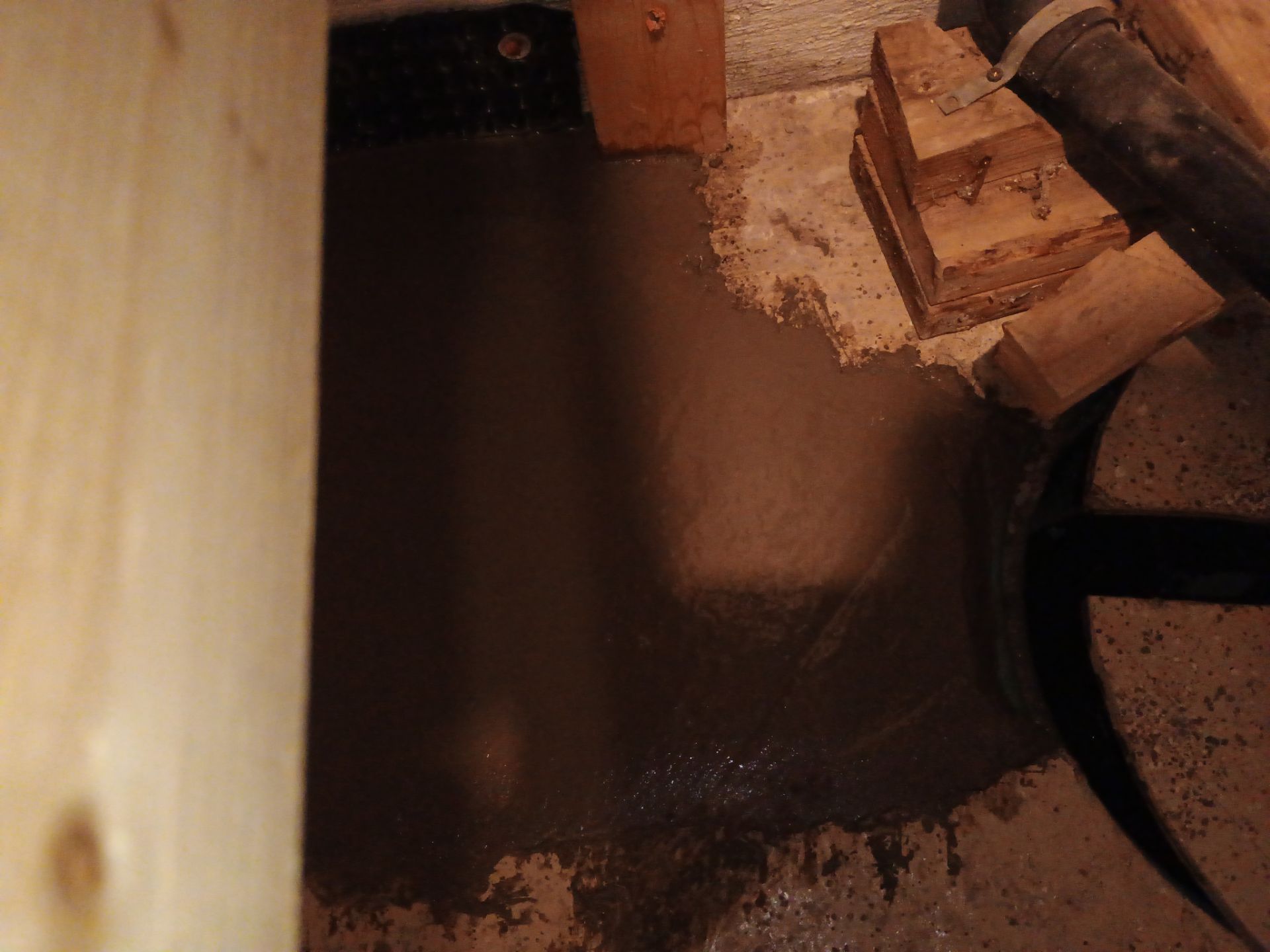 Drain tile for Kael in New Brighton by Waterproofing Northeast