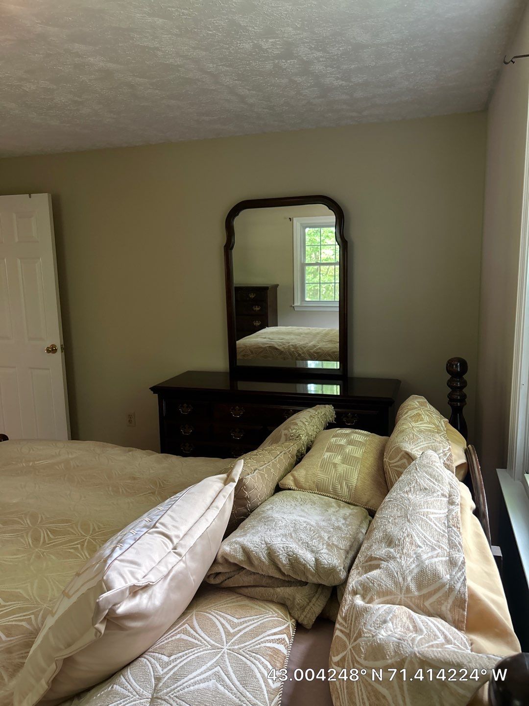 Interior Bedroom Painting and Drywall Repair in Manchester by The Persnickety Painters
