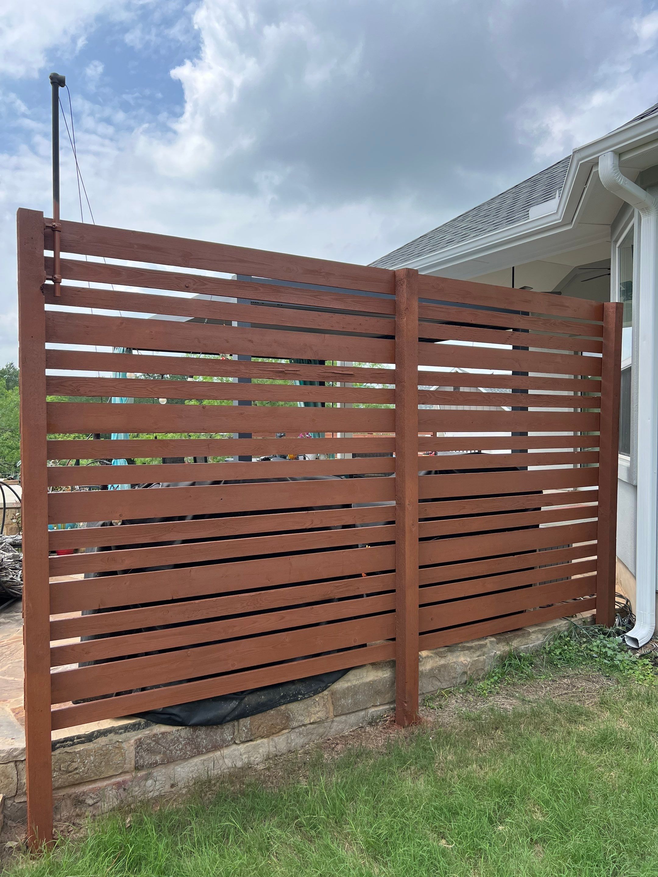Exterior repaint in Bastrop by AJ’s Painting