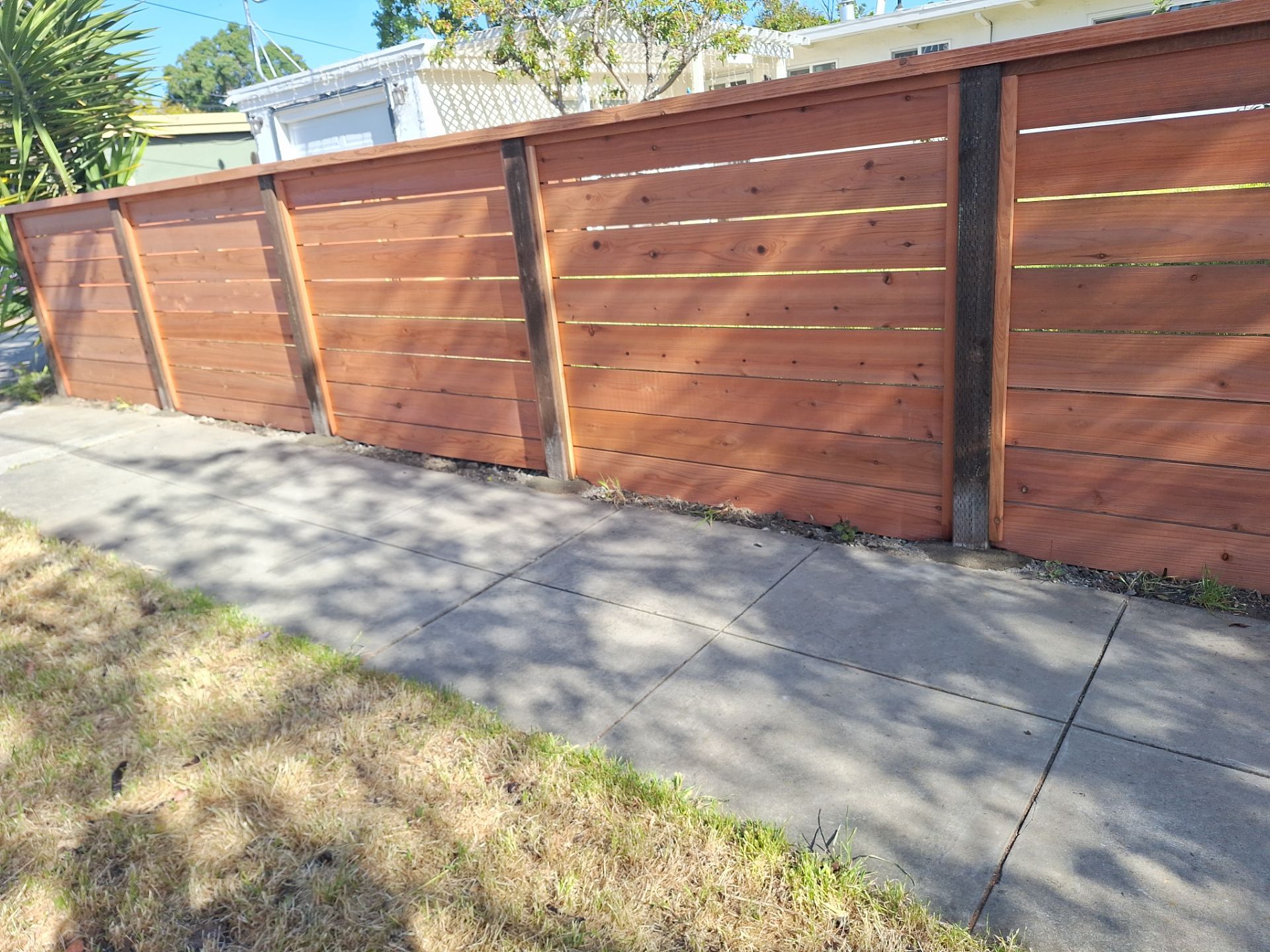 Good Neighbor Horizontal 1/4" Gaps - 4' High by Fremont Fence Inc