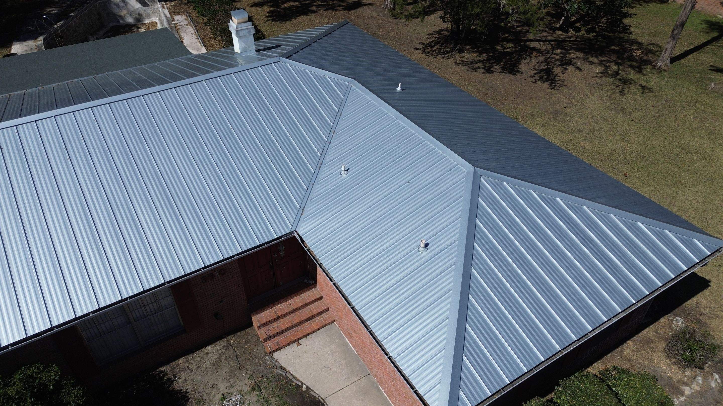Metal reroof in Gainesville, FL by Brehm Roofing