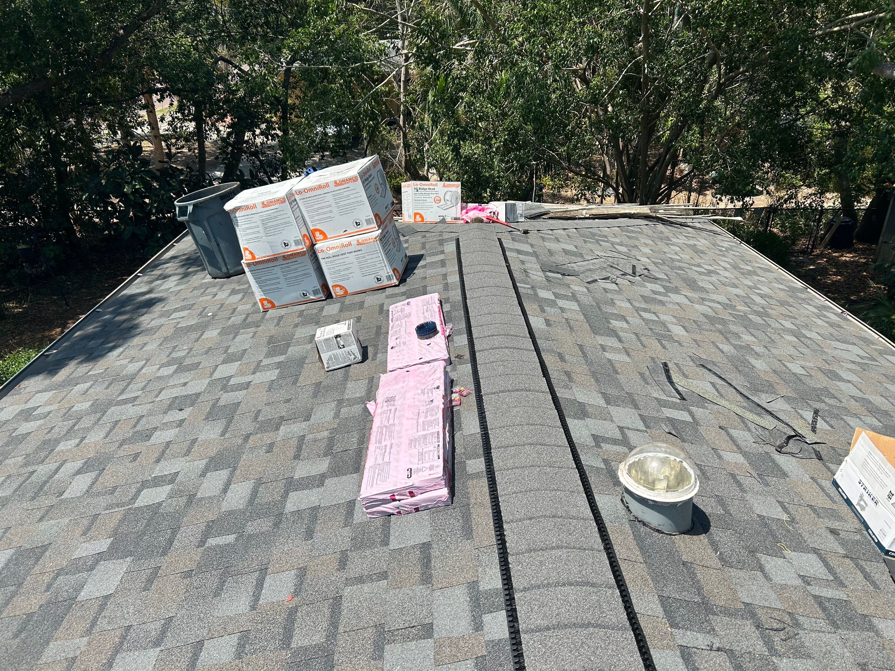 Project in St. Petersburg by Mitchell Roofing Company LLC 