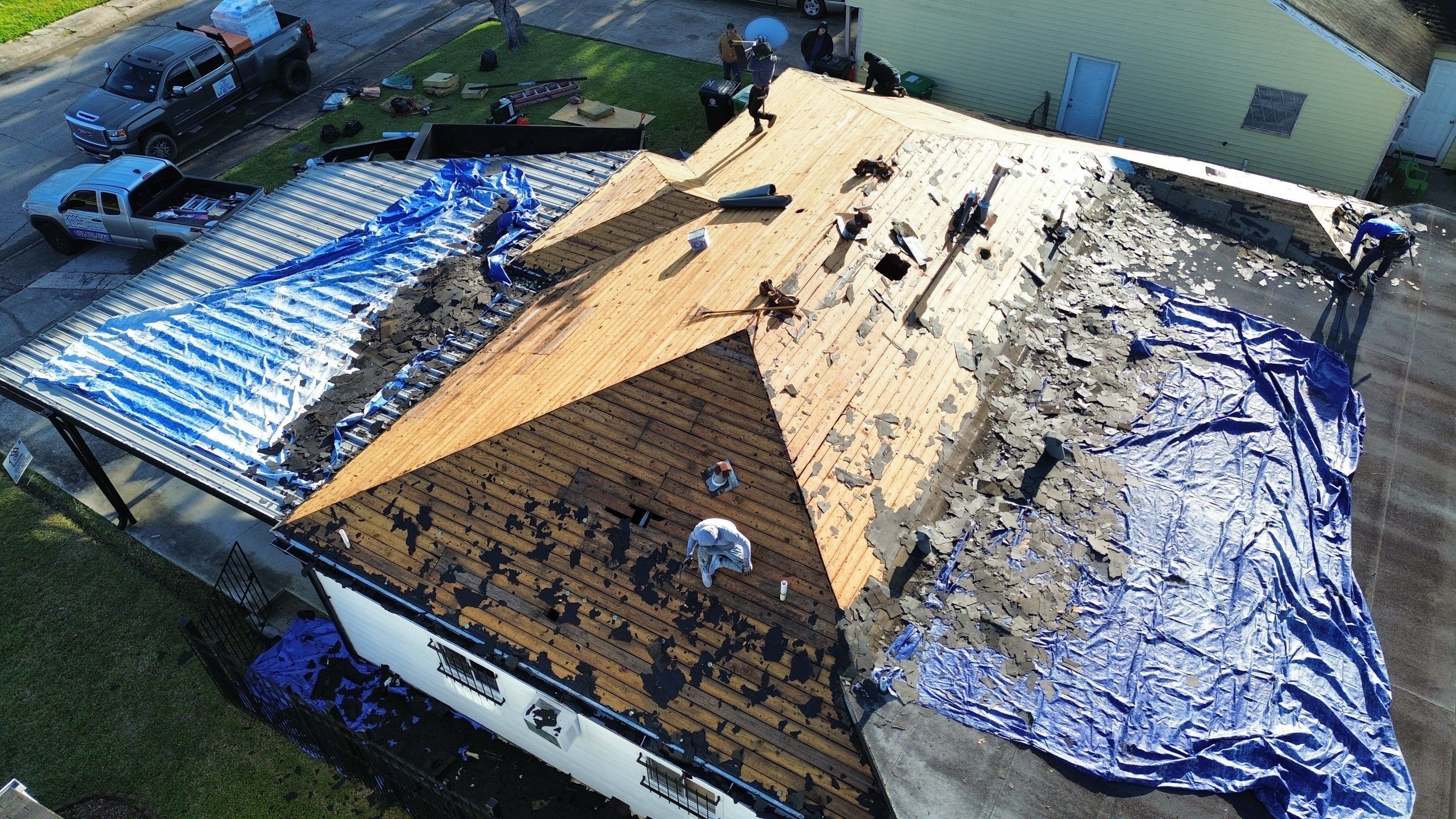 Roof Remplacement using Atlas Prolam Black Shadow by CAP Roofing and Construction LLC