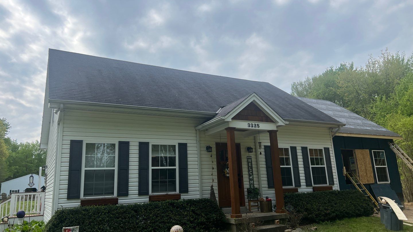 Standing Seam Metal - Black by RoofX
