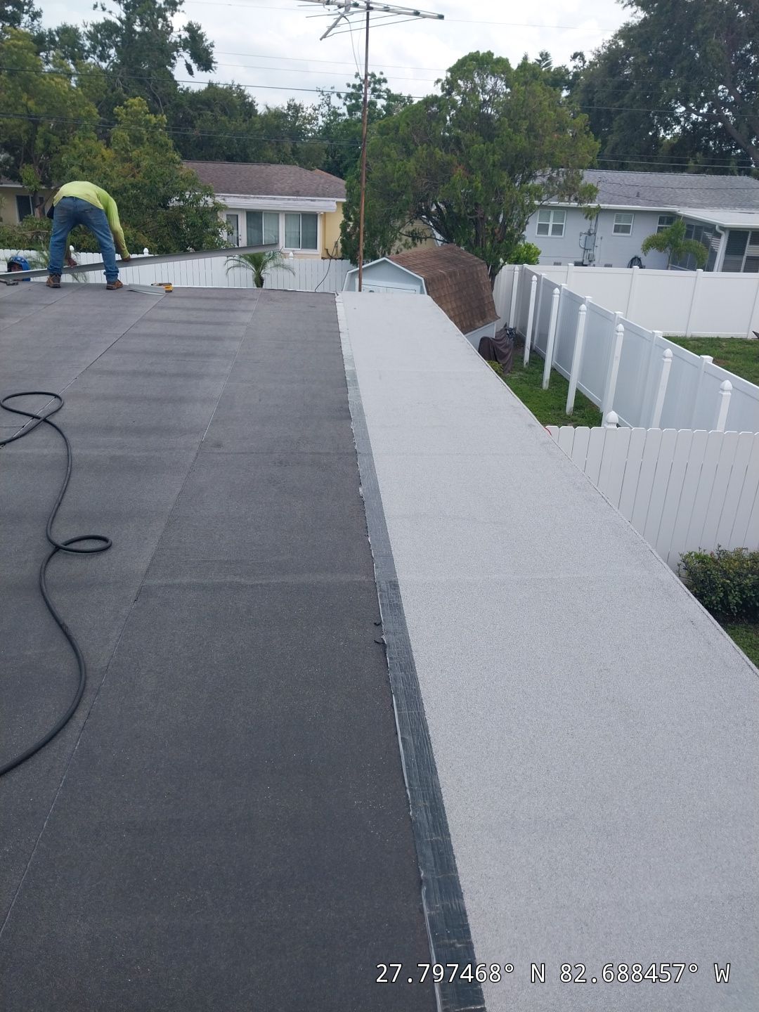 Project in St. Petersburg 33713 by Mitchell Roofing Company LLC 