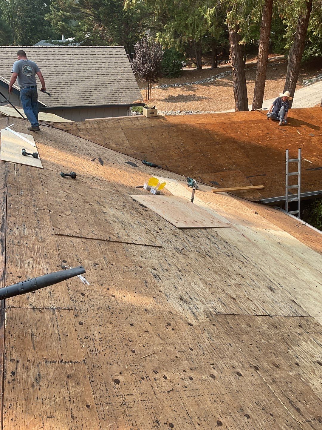 Residential Roofing Installation using Owens Corning Roofing Shingles by Byers Enterprises 