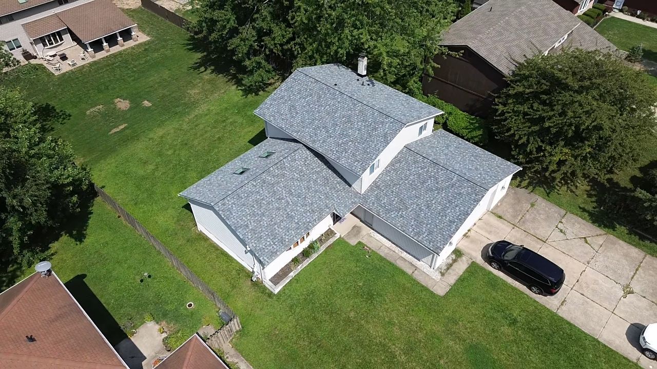 Atlas Pinnacle, Color, Coastal Granite, Drip Edge, Tuxedo Gray by Eagle Eye Roofing