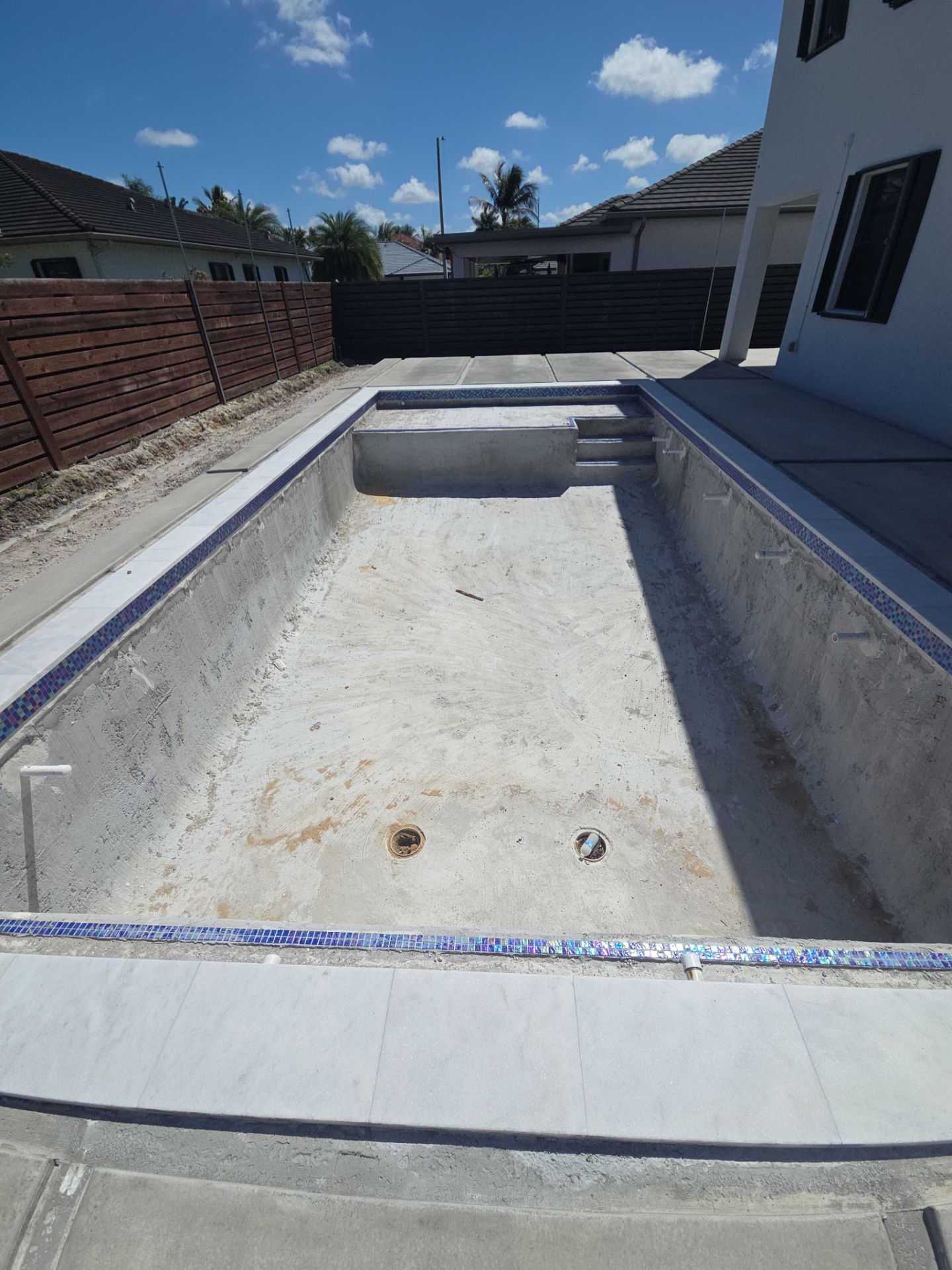 Project in Miami by ROSMEL POOLS INC