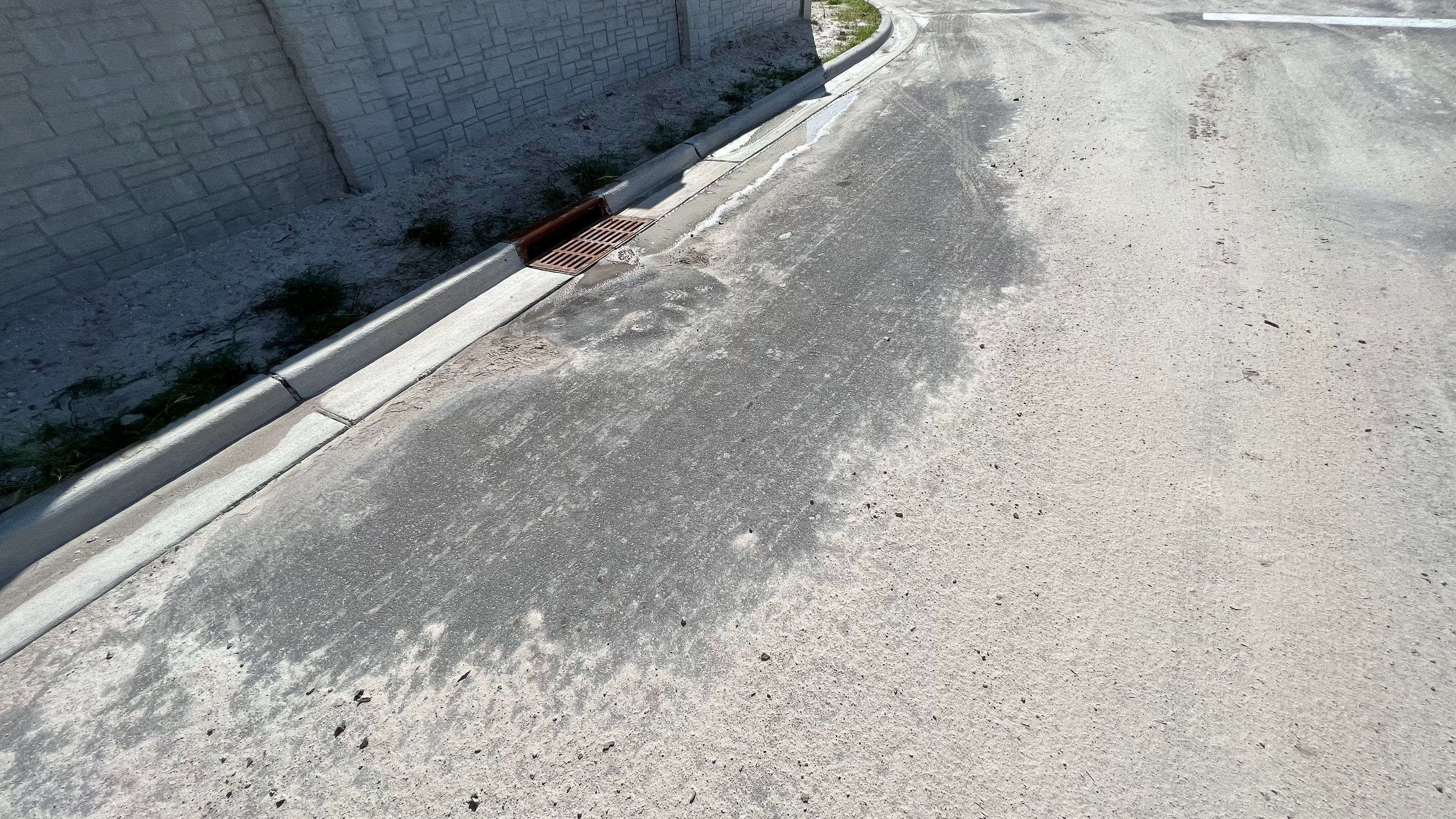 New Construction Storm Drain System Cleaning by APS Power & Water