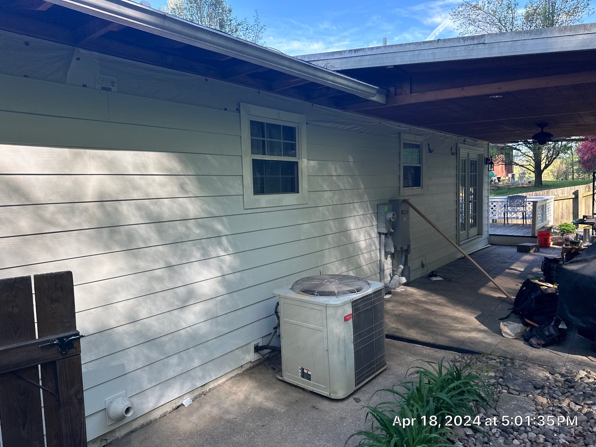 Siding Installation using James Hardie by Fahey Roofing + Contracting