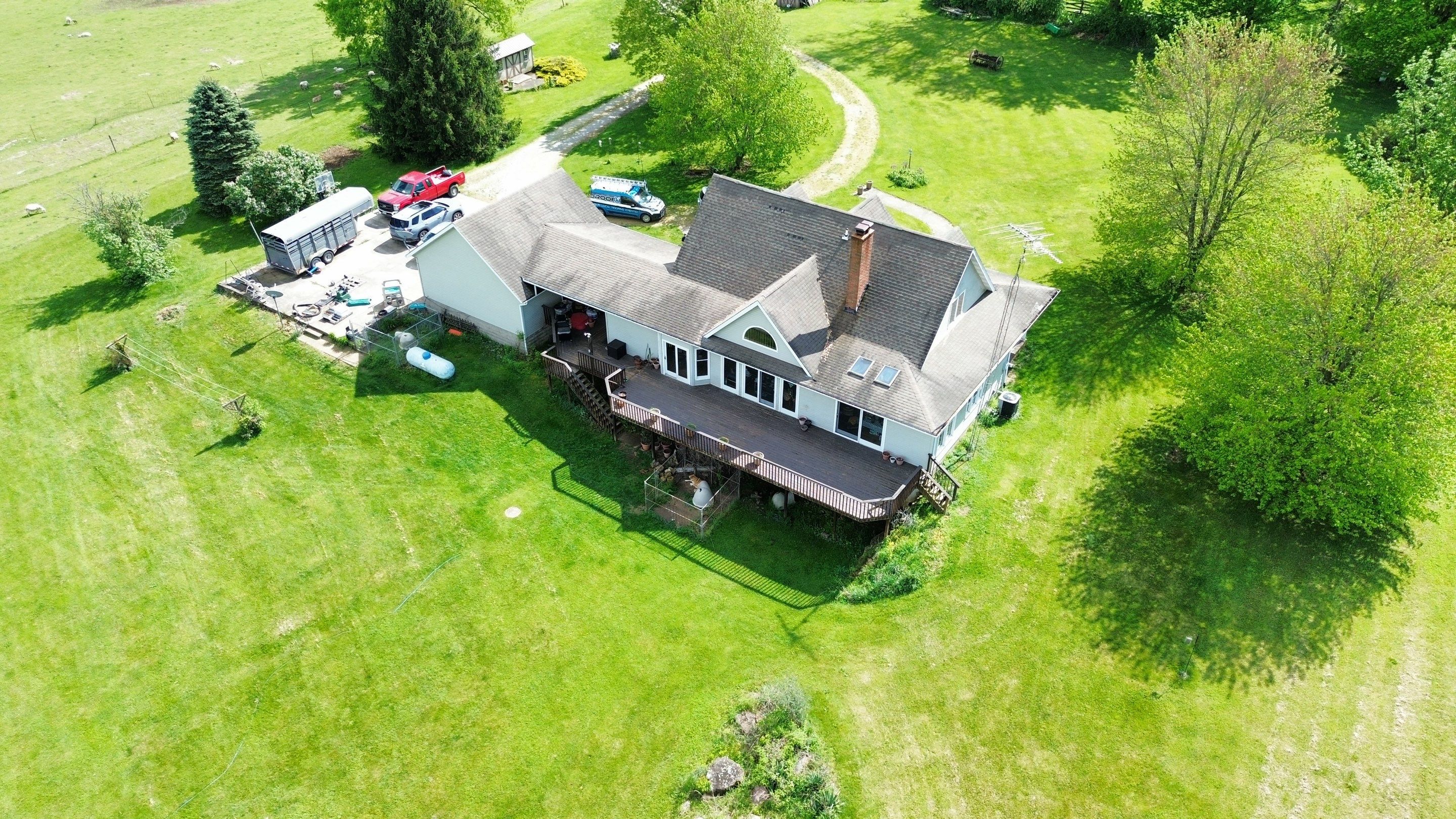Residential Roofing Installation using ProVia Ironstone Slate Metal Roofing by RoofX 
