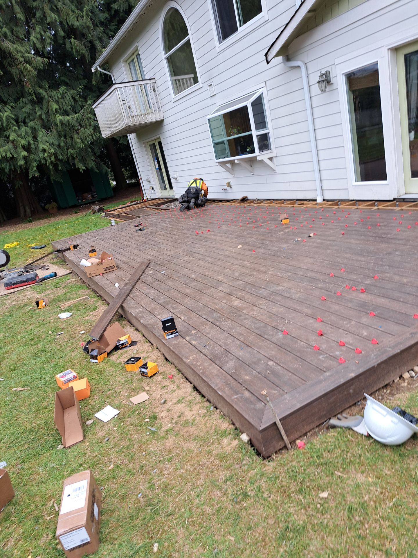 Daniel | Back Deck Installation  by Jireh Asphalt & Concrete Inc 