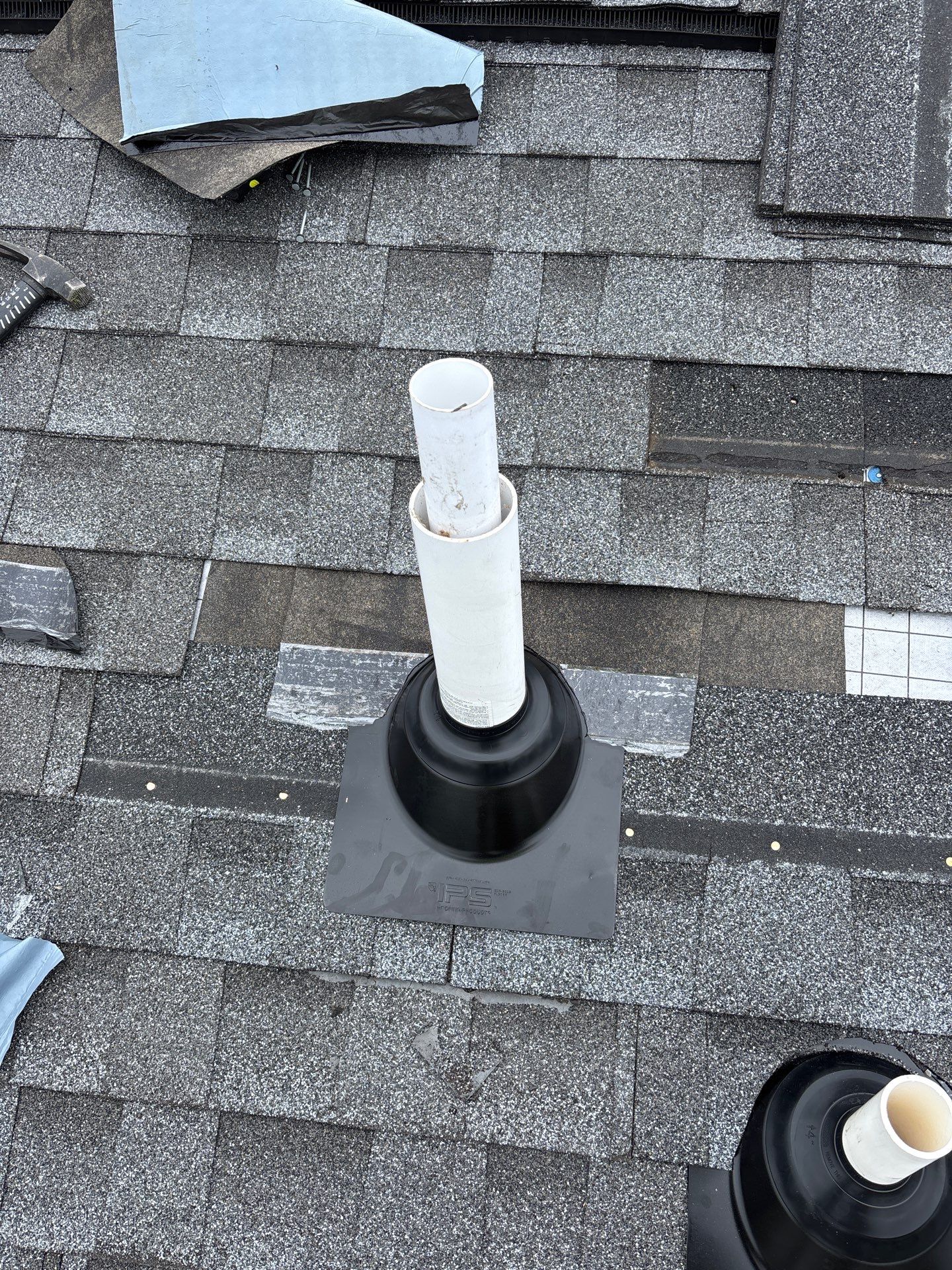 Residential Roofing Repair using GAF HDZ Pewter Gray by Nitro Roofing and Construction