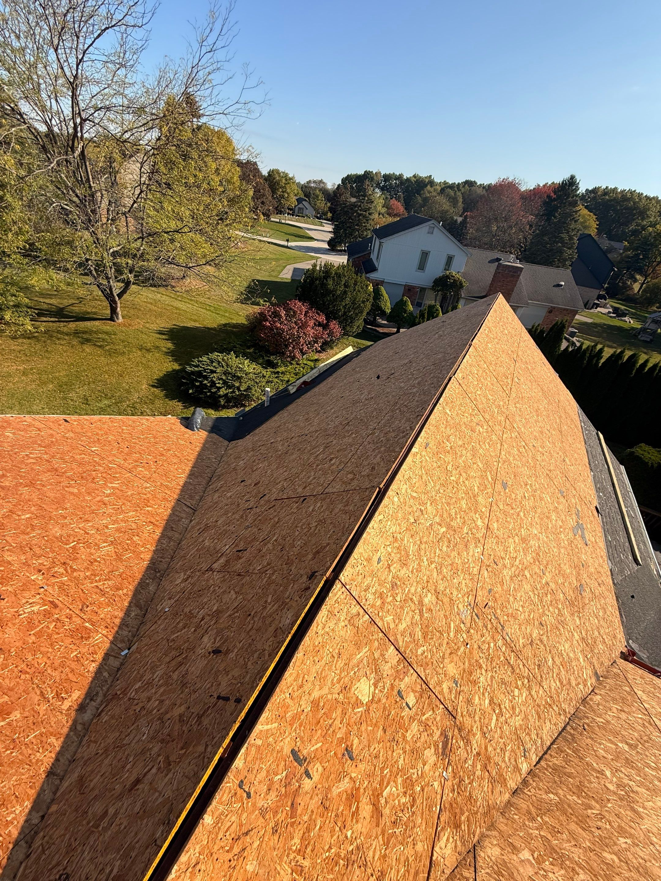 Roof Replacement using Owens Corning Teak by 180 Contractors