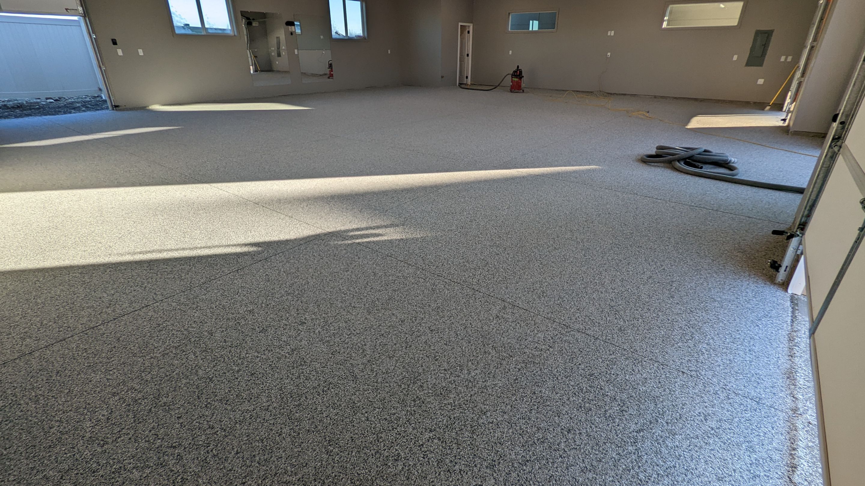 Shop Transformation using Slate Stone by Croc Coatings, LLC