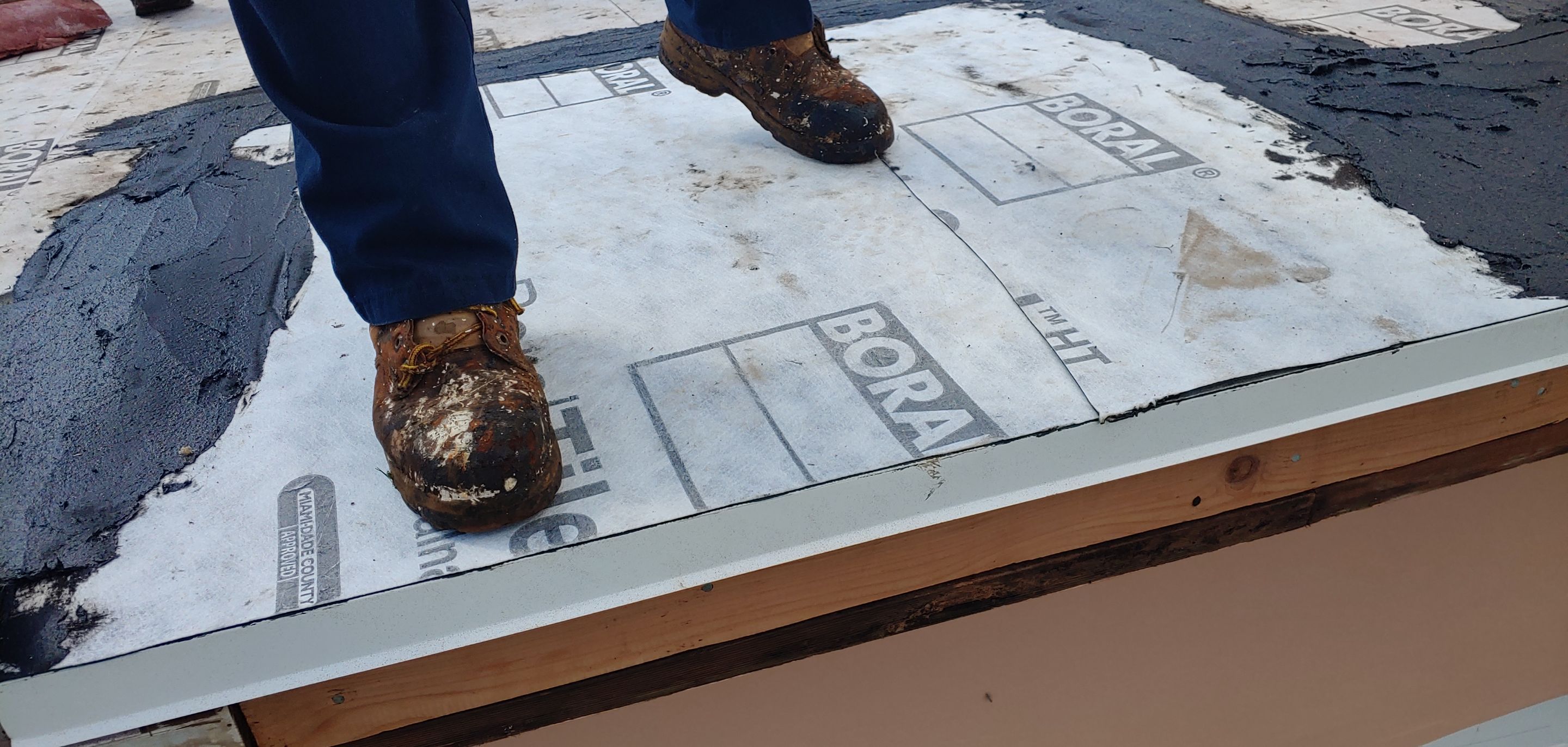Tile Roof Repair in Pompano Beach with Structural Decking Replacement by Aastro Roofing
