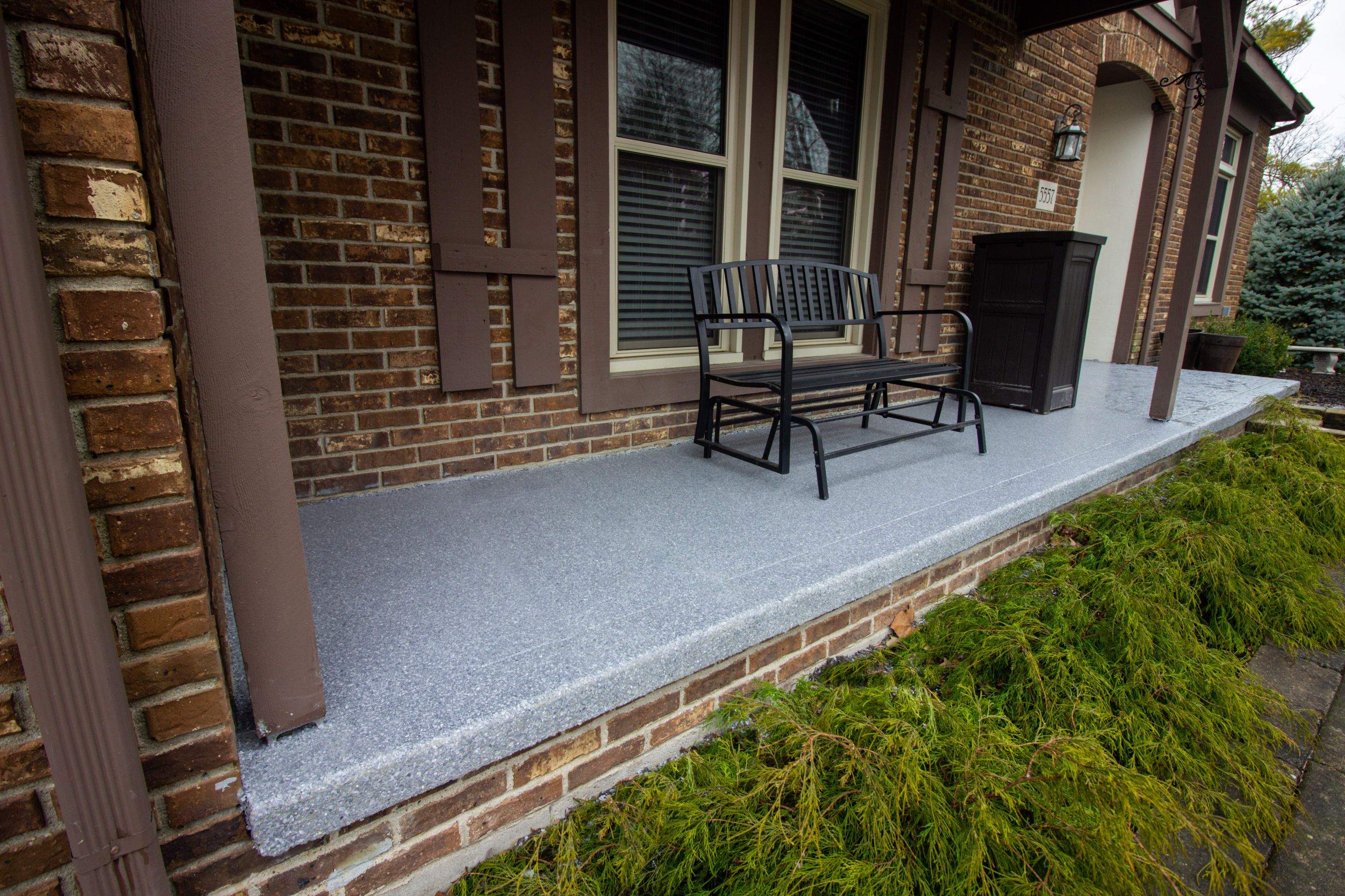Patio Installation using Granite by Your1DayFloor.com