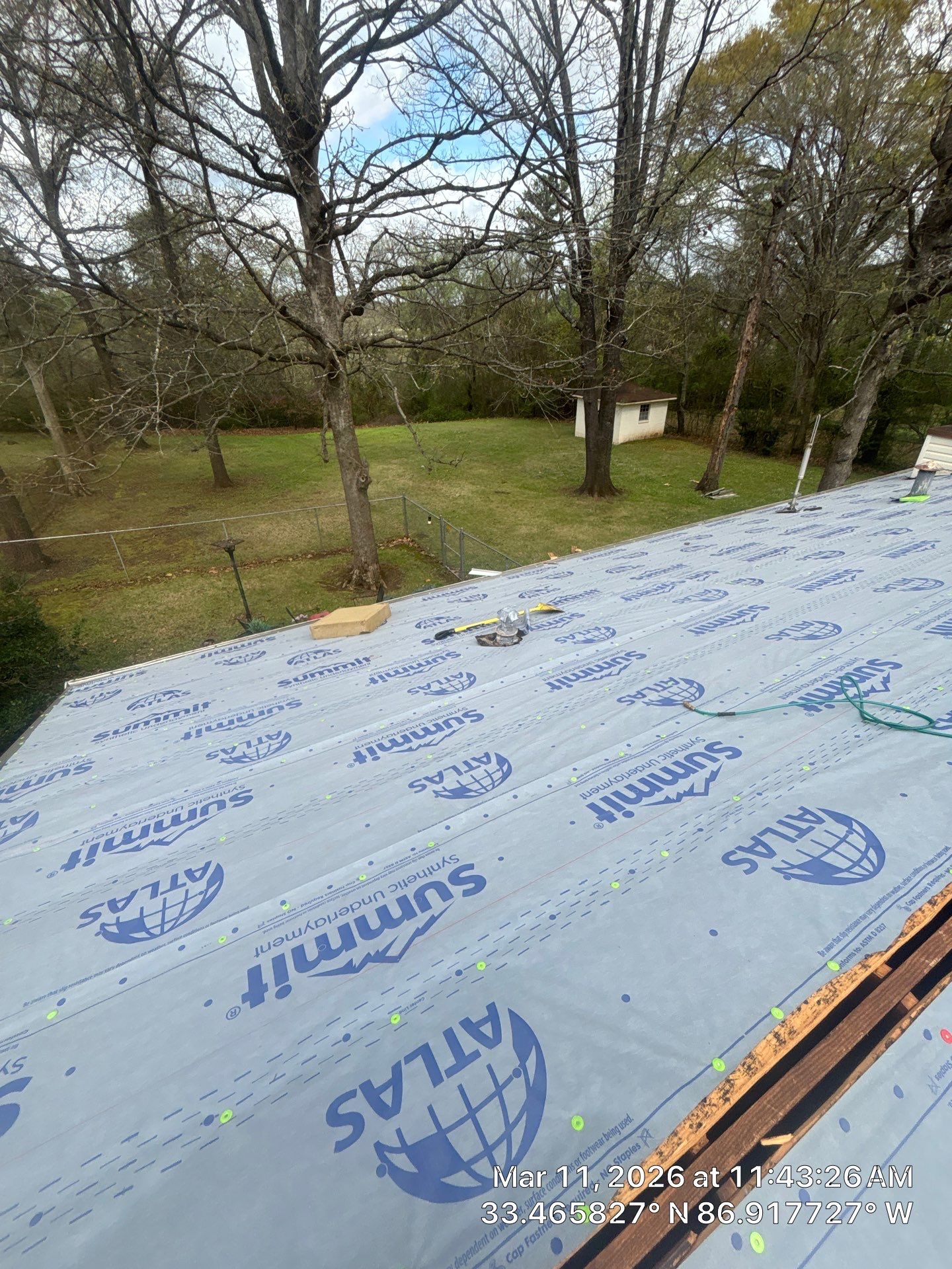 Asphalt Roof Replacement in Fairfield by NANOROOF Alabama